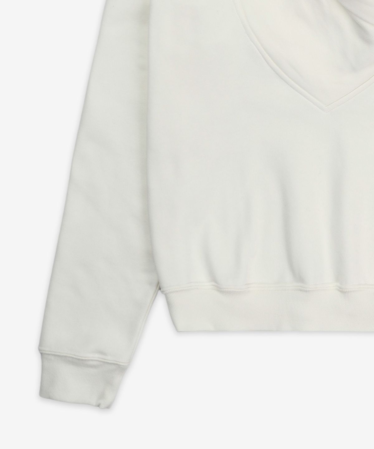 생로랑(SAINT LAURENT) 하이 V넥 맨투맨 - 화이트 / 803146Y36SW9538
