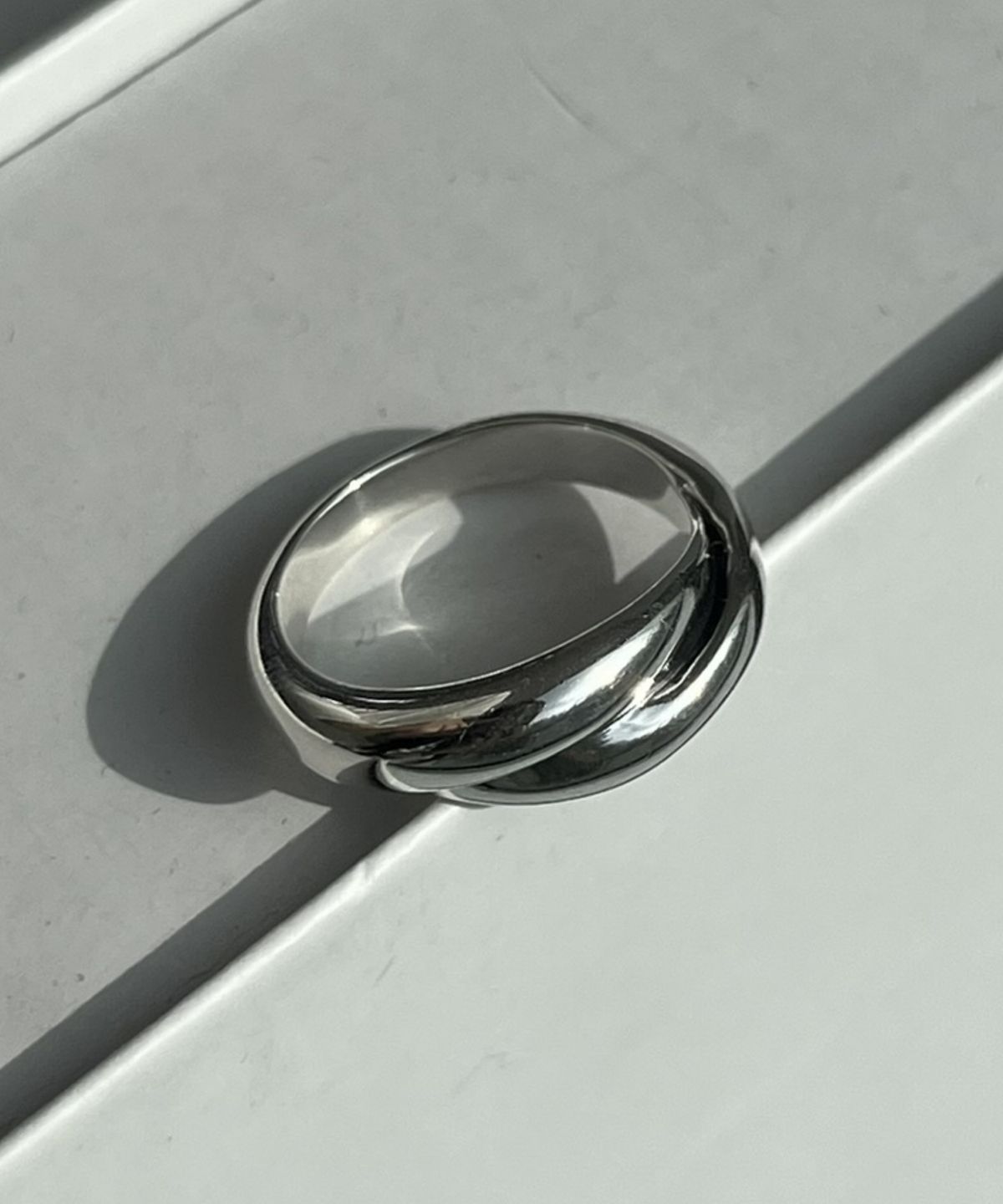 바라두(BARADU) [BARADU 925] Two-layer bold ring