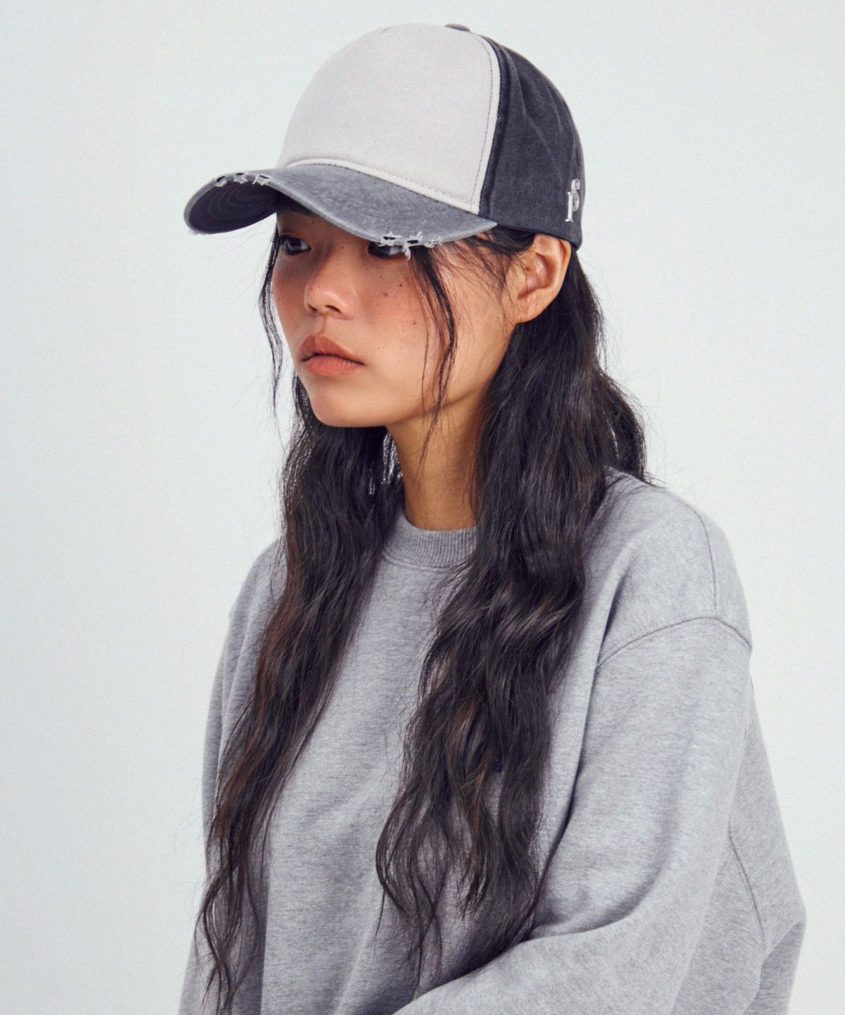 슬리피슬립(SLEEPYSLIP) NEVADA GRAY/LIGHT GRAY BALL CAP