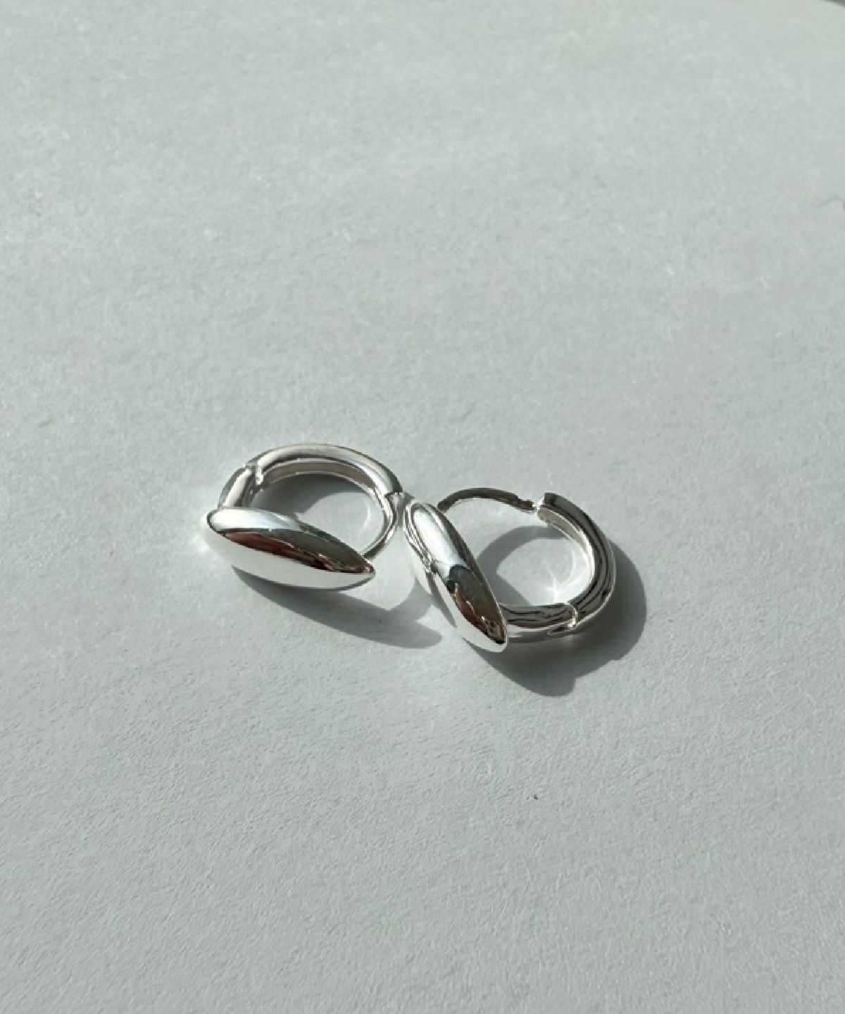 바라두(BARADU) [BARADU 925] Bold Stick hoop earrings