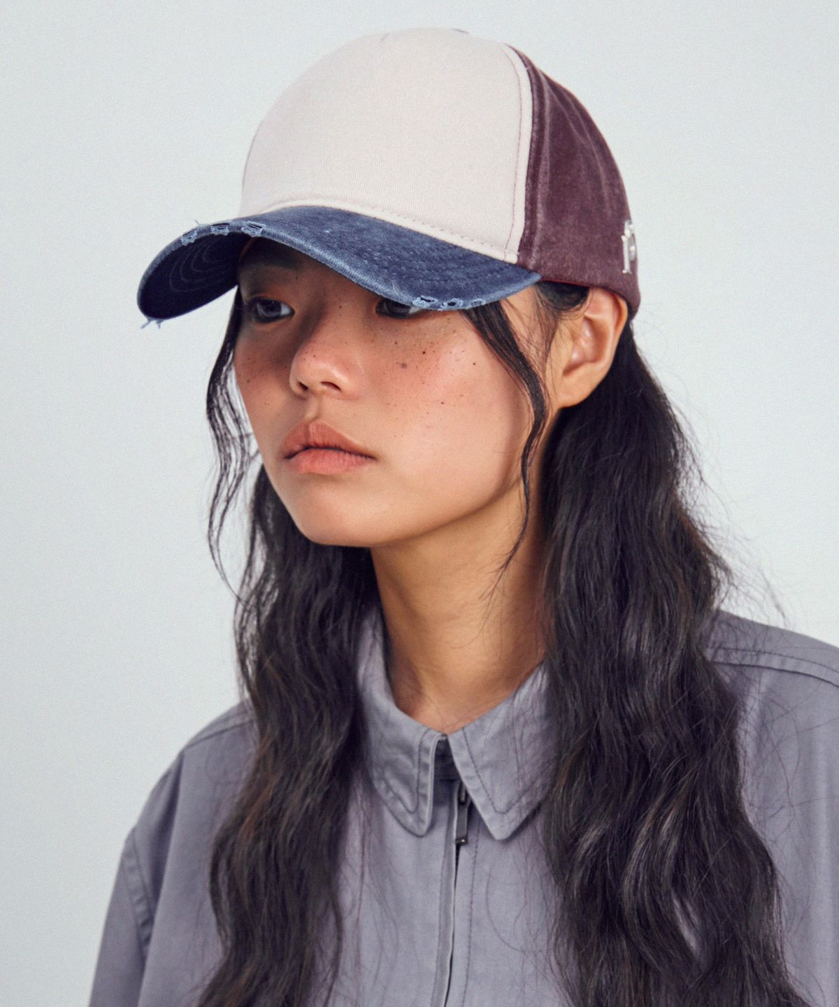 슬리피슬립(SLEEPYSLIP) NEVADA BURGUNDY/NAVY BALL CAP