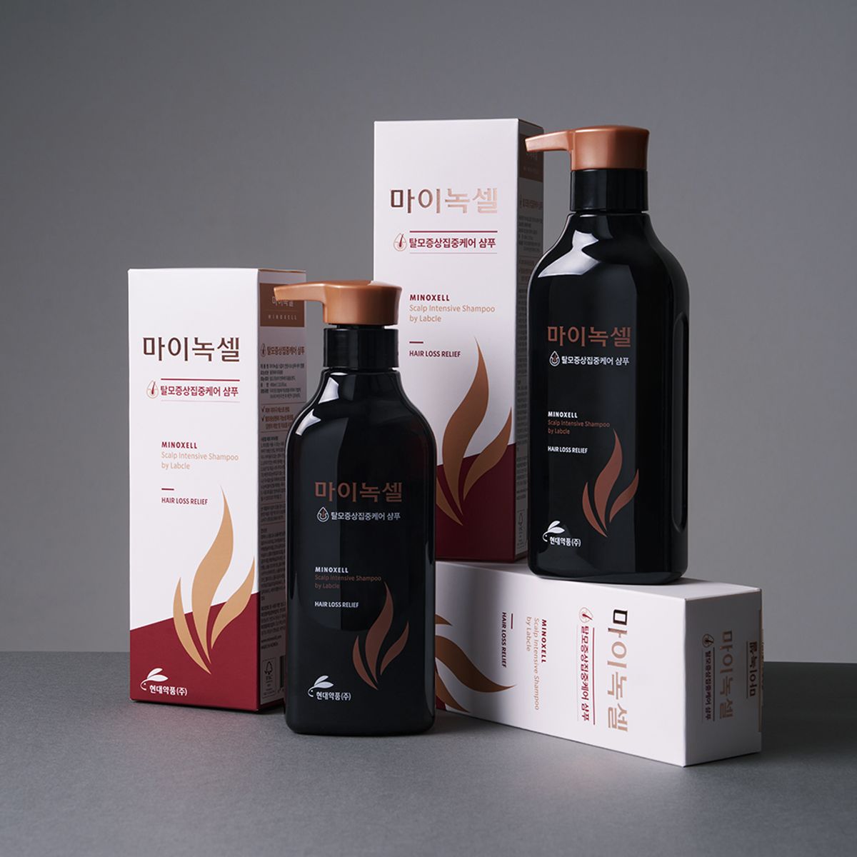 마이녹셀(MINOXELL) 인텐시브 탈모샴푸 400ml 2개