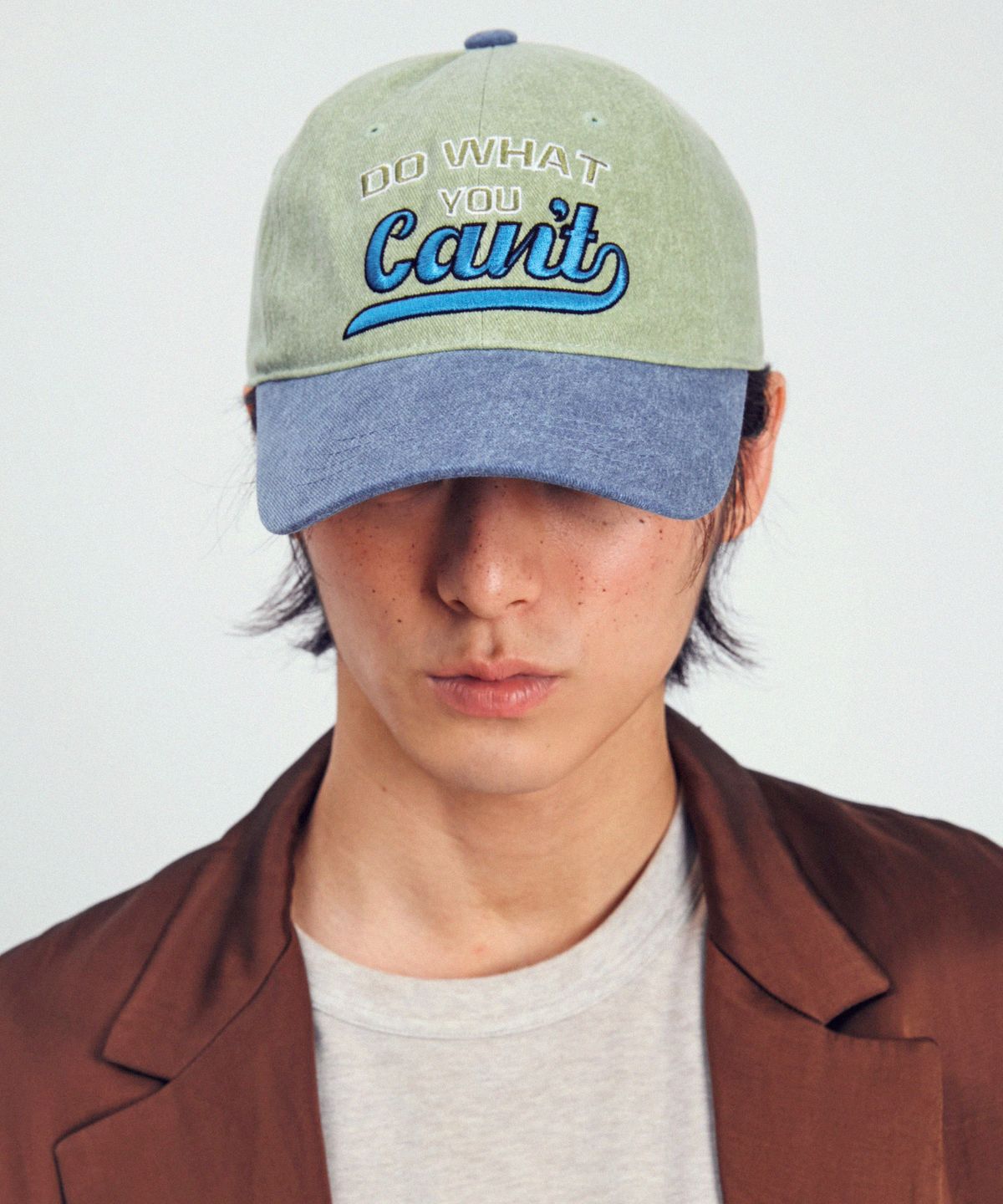 슬리피슬립(SLEEPYSLIP) BB DO WHAT GREEN/NAVY BALL CAP