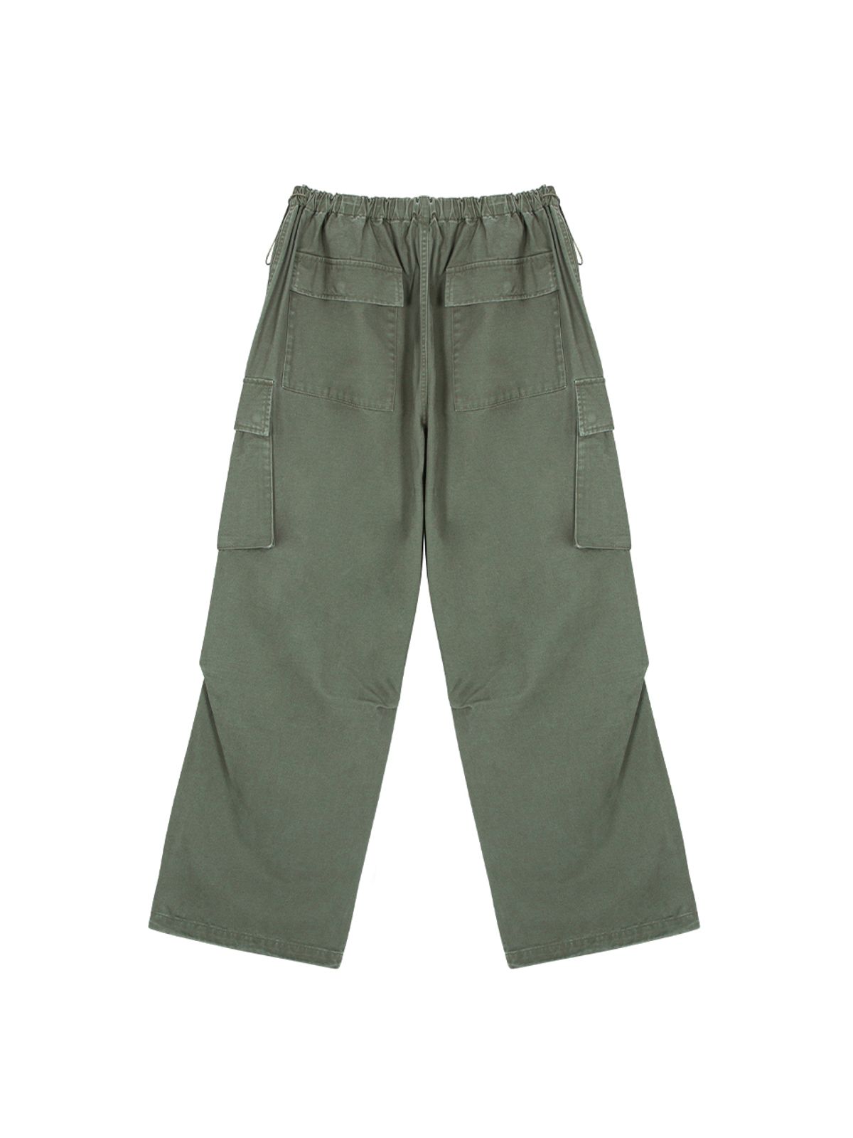 에즈이프 캘리(ASIF CALIE) WASH PARACHUTE CARGO PANTS KHAKI