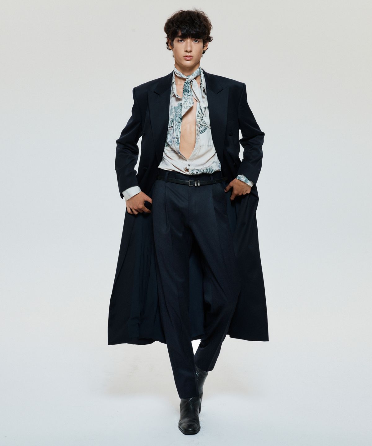 언티지(UNTAGE) 울 트라우저[Navy(UNISEX)]_UTH-FP71