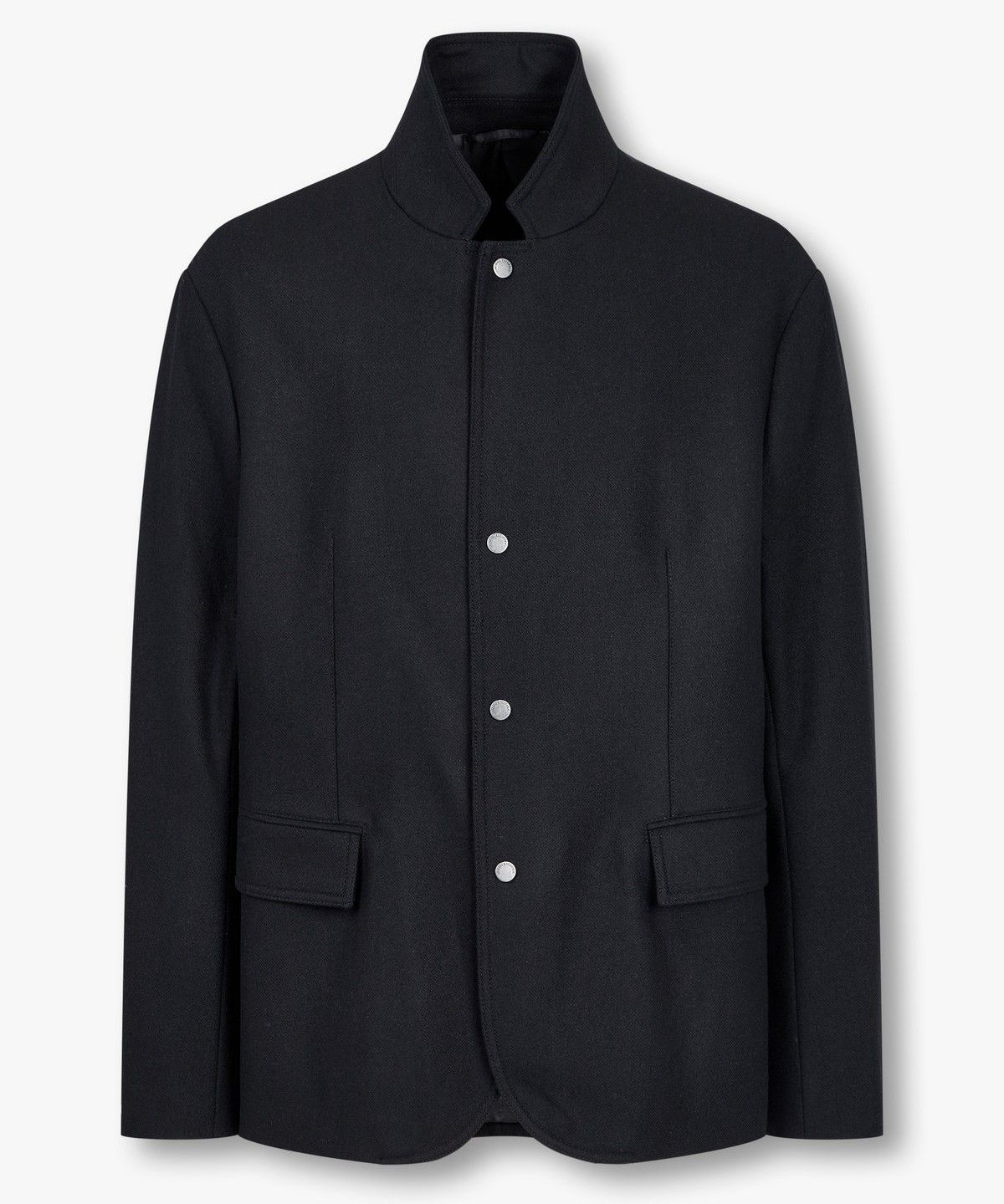 아르마니 익스체인지(ARMANI EXCHANGE) 남성 더블 클로저 울 블렌드 블레이저_블랙 A414310026
