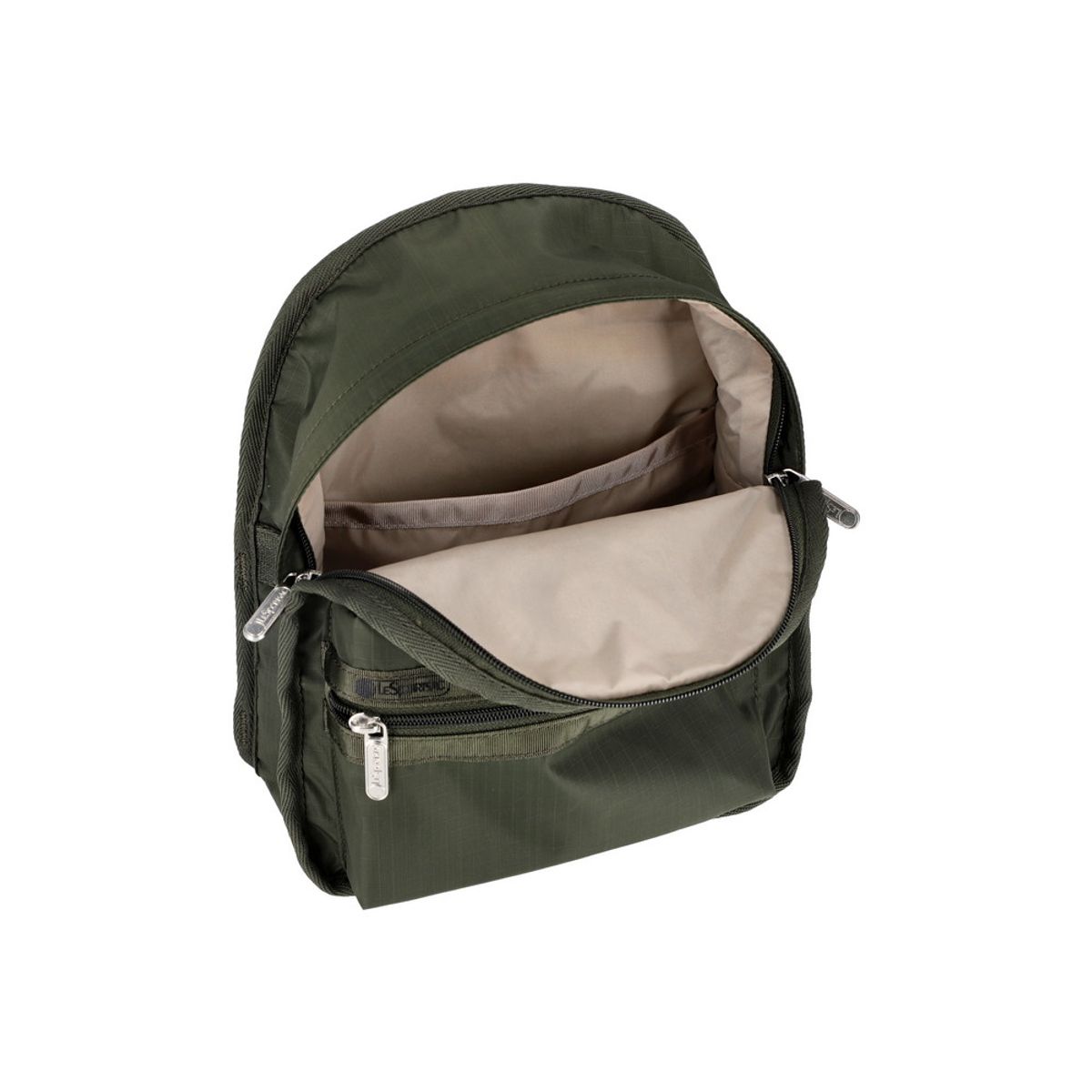 레스포색(LESPORTSAC) 다크 올리브 미니 루트 백팩 [1580.LA60]