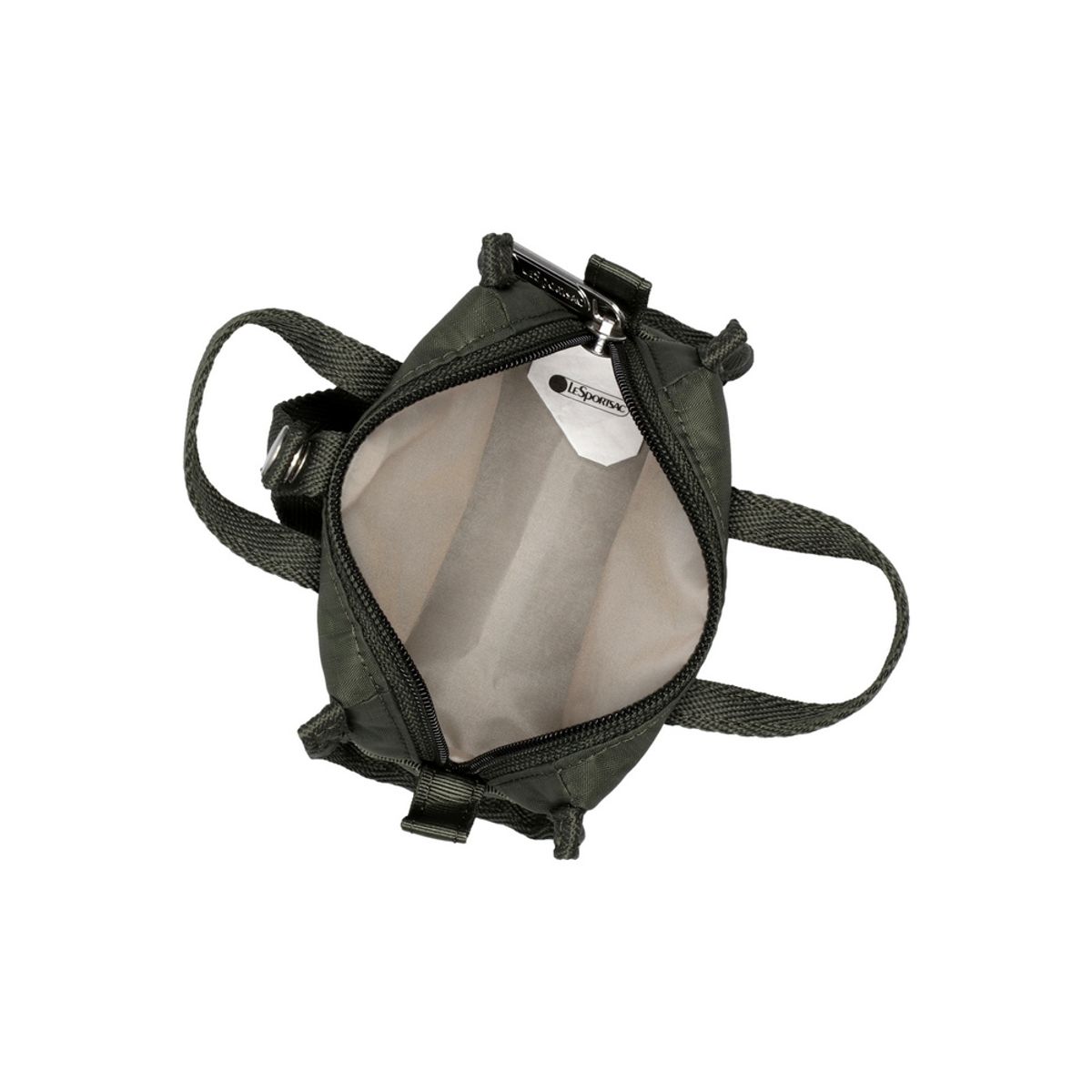 레스포색(LESPORTSAC) 다크 올리브 마이크로 위켄더 챰 [1611.LA60]