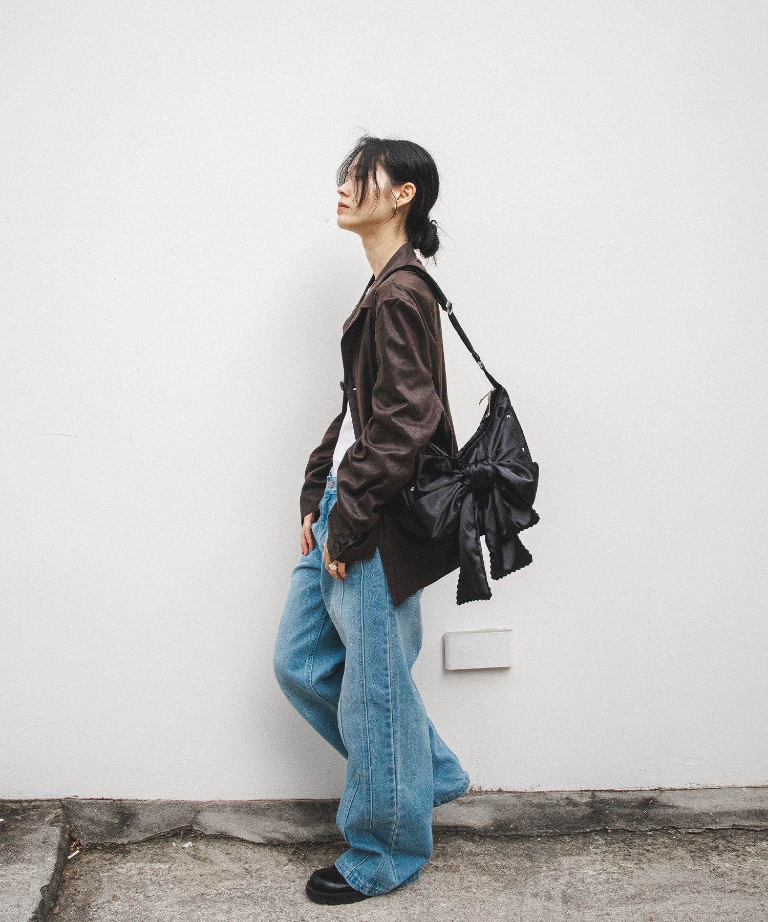 [IUGAMAKARAS] Laced Ribbon Shoulder Bag ☆送料込☆ s-l400.png