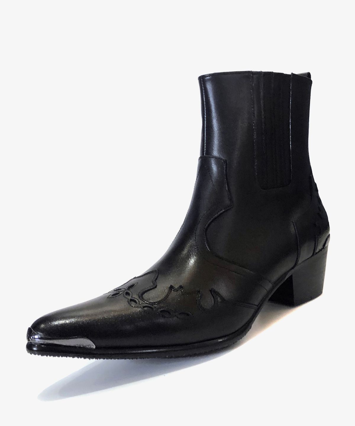 조앤슈(JOENSHOE) 카덴차 웨스턴 힐 부츠 블랙fg