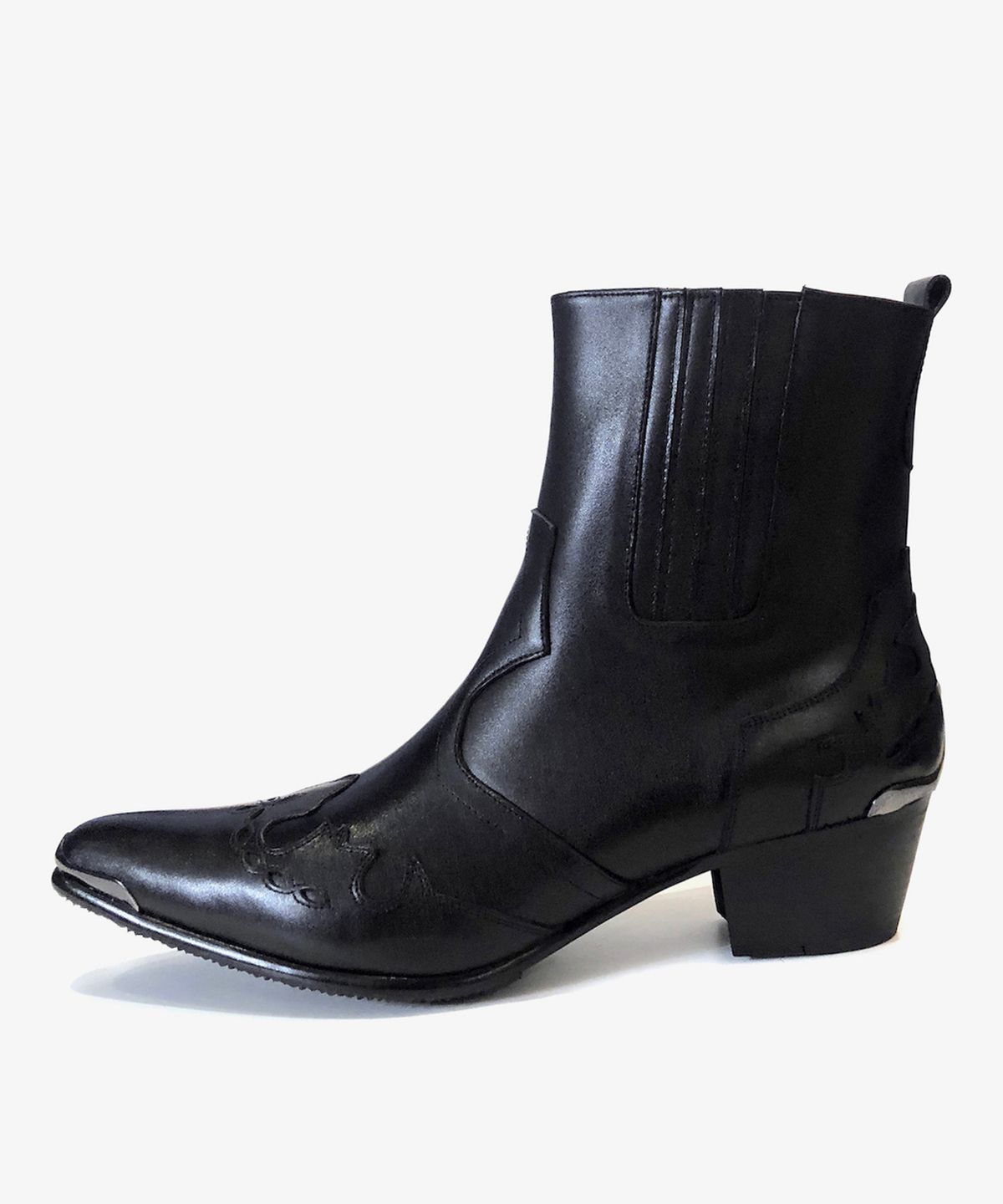 조앤슈(JOENSHOE) 카덴차 웨스턴 힐 부츠 블랙fg