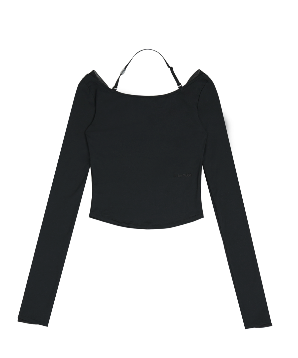 오호스(OJOS) i:e Fluid Longsleeve T-shirt 01 / Black
