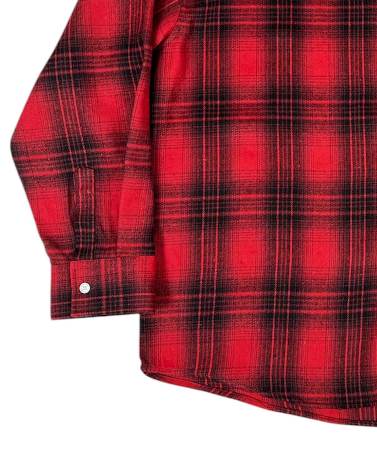 스케이터락(SK8ER ROCK) Vintage Tartan Check Shirt ((Red))