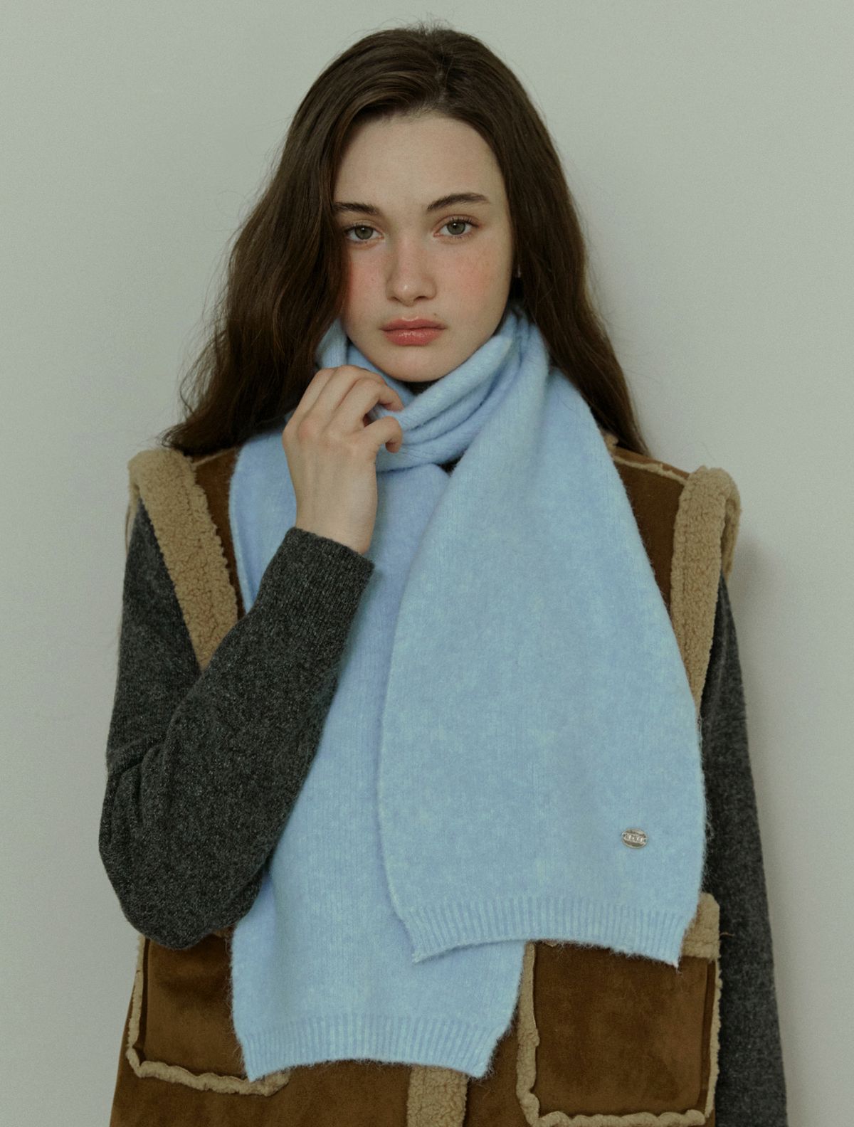 어다울(ADAUL) Mix spread AD charm muffler - 4color