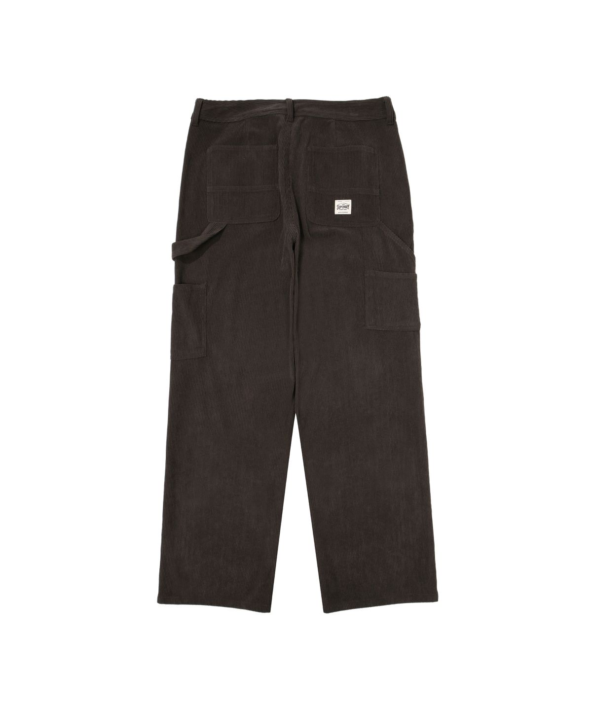 슈퍼드라이(SUPERDRY) 코듀로이 스트레이트 카펜터 팬츠 브라운