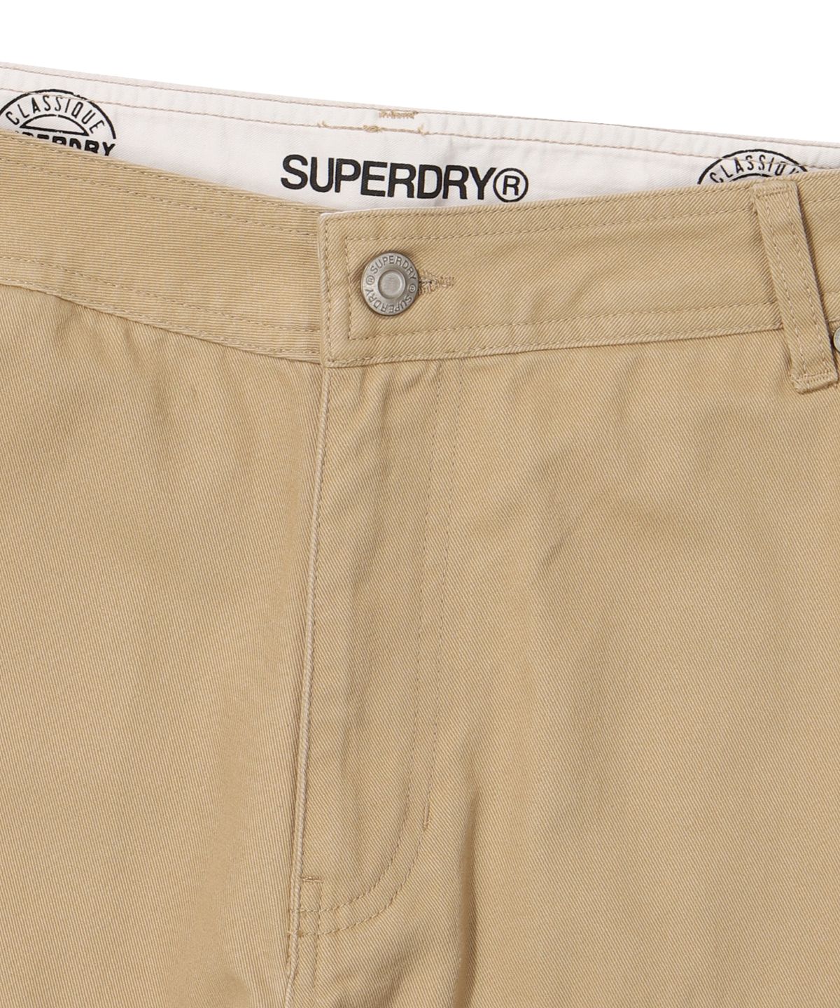 슈퍼드라이(SUPERDRY) 코듀로이 믹스 스트레이트 카펜터 팬츠 베이지