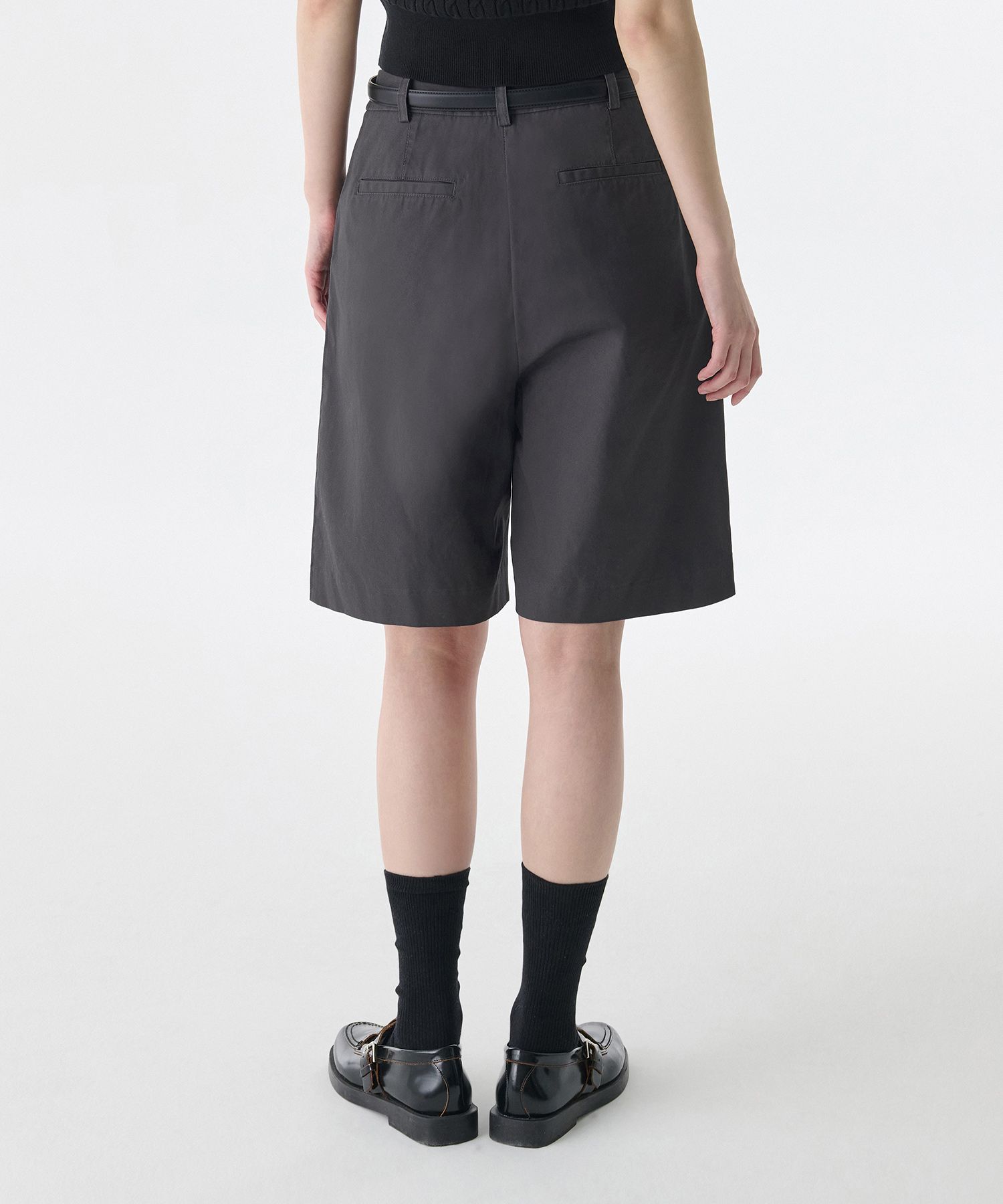 MUSINSA | MUSINSA STANDARD WOMAN Women's Cotton Wide Bermuda