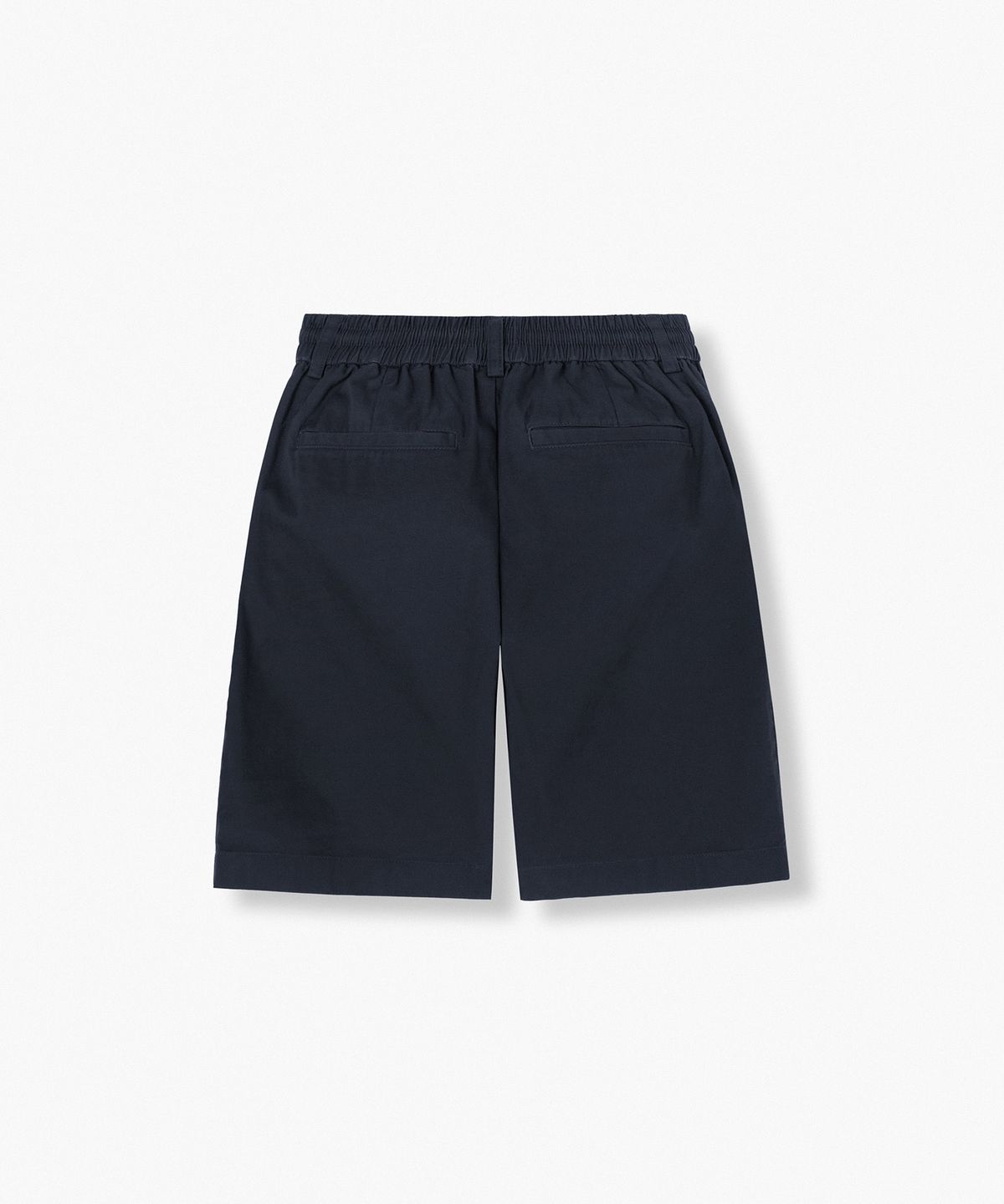 무신사 스탠다드 키즈(MUSINSA STANDARD KIDS) 와이드 치노 쇼츠 [네이비]