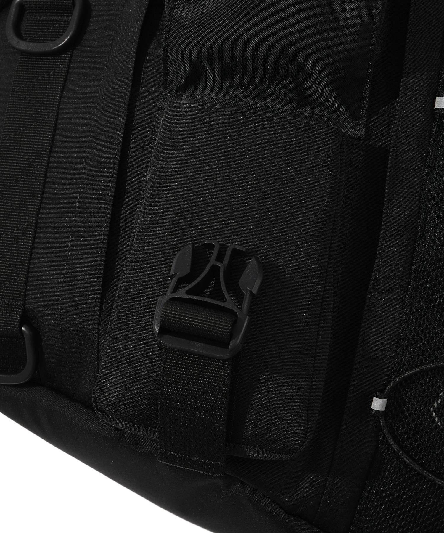 MUSINSA | WACKY WILLY [25SS] Mesh String Utility Bag Black