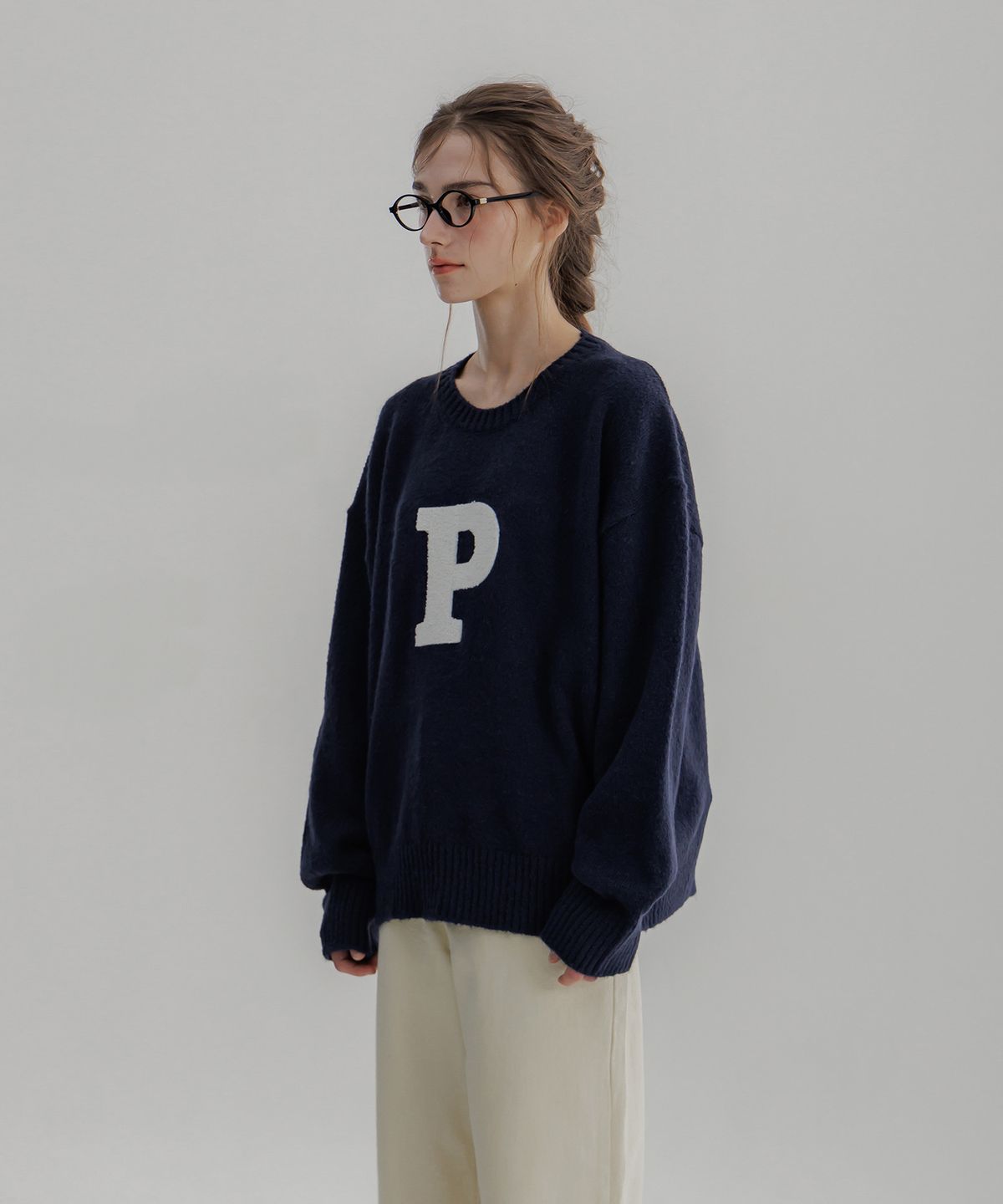 판도라핏(PANDORAFIT) Pit-a-pat Signature Logo Knit