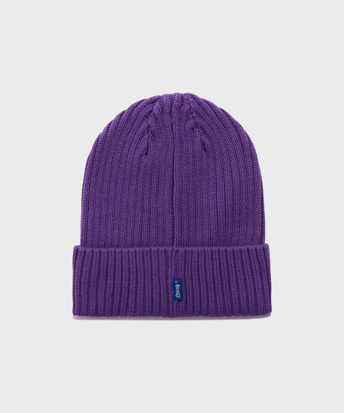 어웨이크 뉴욕(AWAKE NY) (U) 크라운 A 케이블 비니 퍼플 CROWN A CABLE BEANIE PURPLE