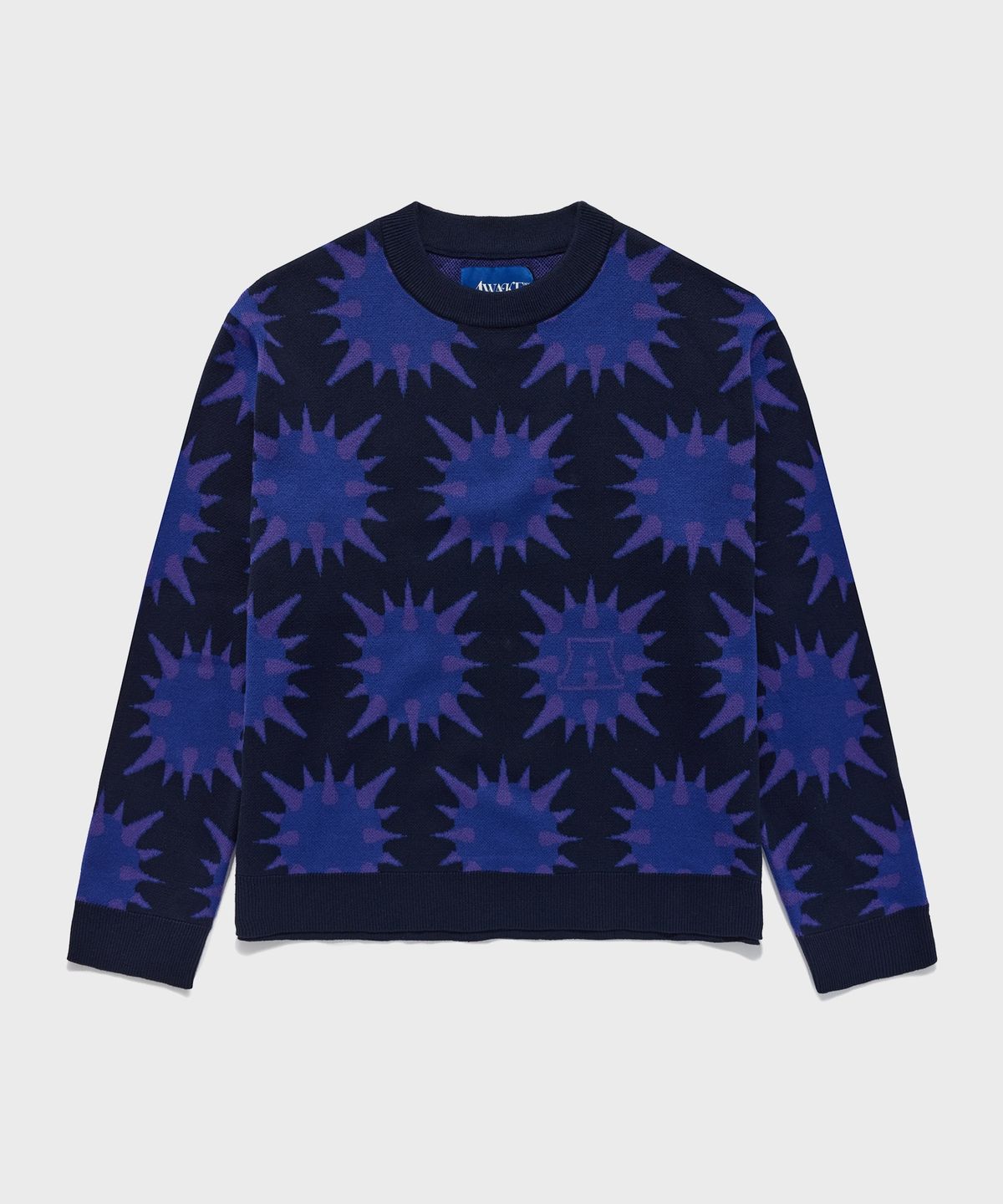 어웨이크 뉴욕(AWAKE NY) (U) 스파이크 스웨터 블루 SPIKE SWEATER BLUE