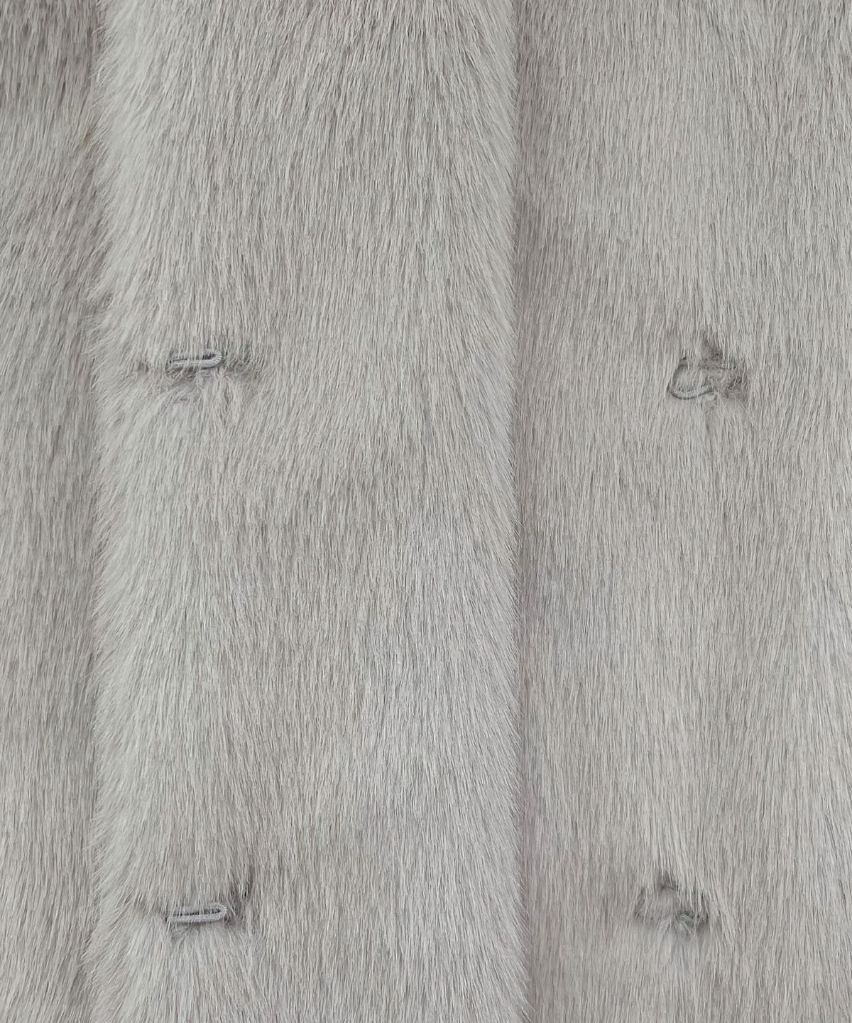 썸웨어버터(SOMEWHEREBUTTER) Half Fur Jacket - Light Grey