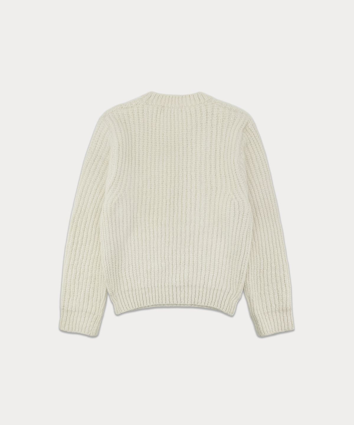썸웨어버터(SOMEWHEREBUTTER) Mone Wool Knit - Ivory