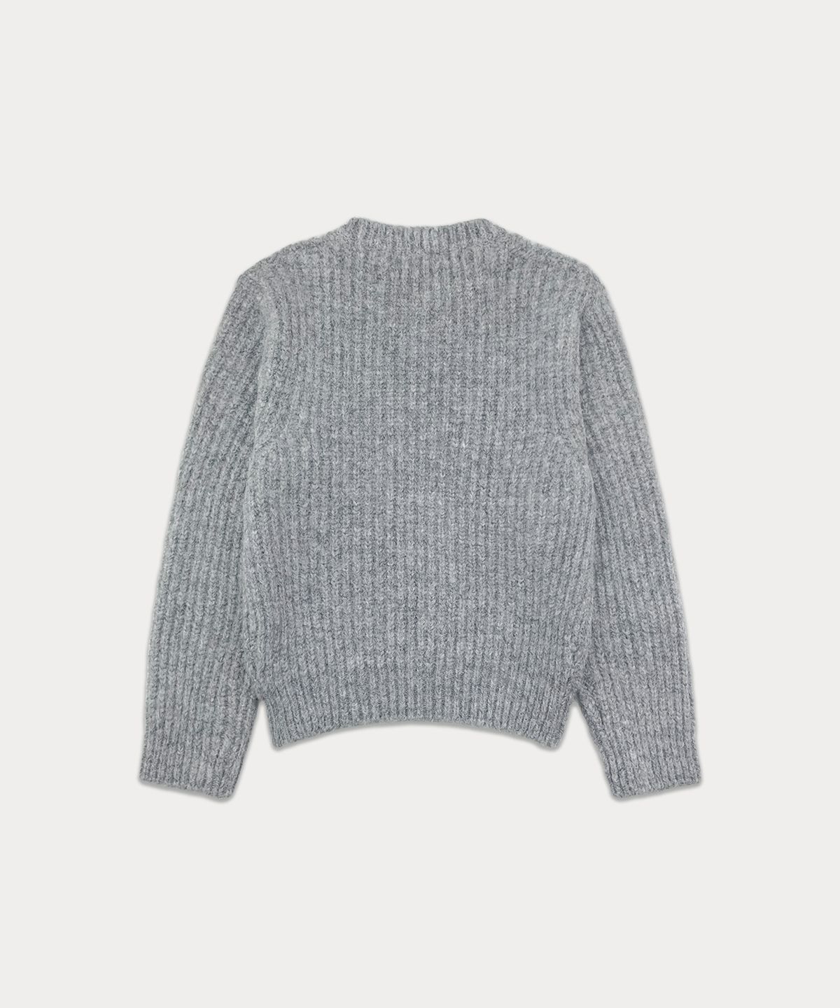 썸웨어버터(SOMEWHEREBUTTER) Mone Wool Knit - Grey