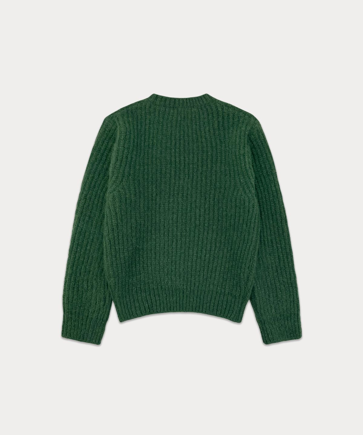 썸웨어버터(SOMEWHEREBUTTER) Mone Wool Knit - Deep Green