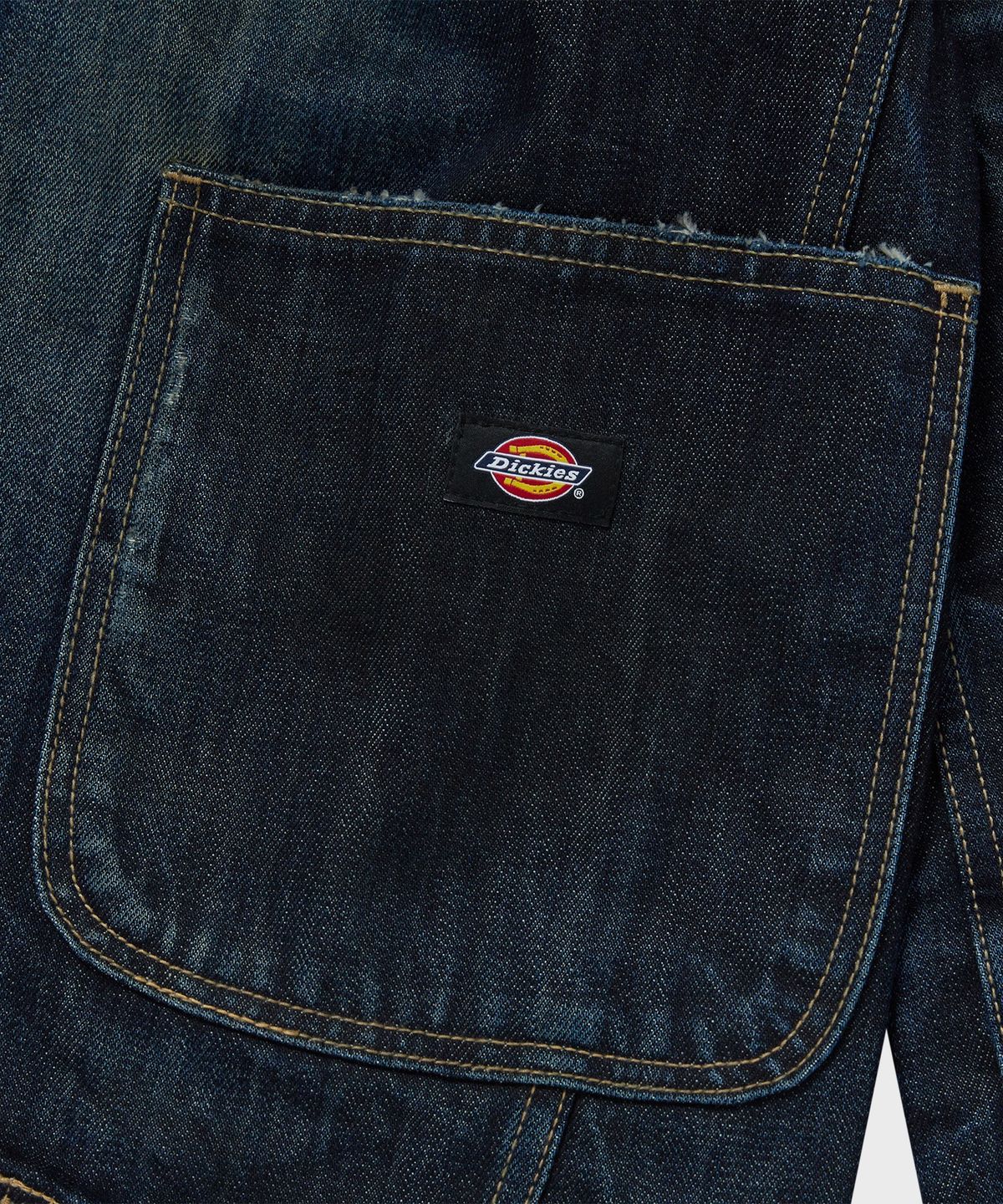 디키즈(DICKIES) X 떠그클럽 워시드 데님 블레이저 재킷 Blue