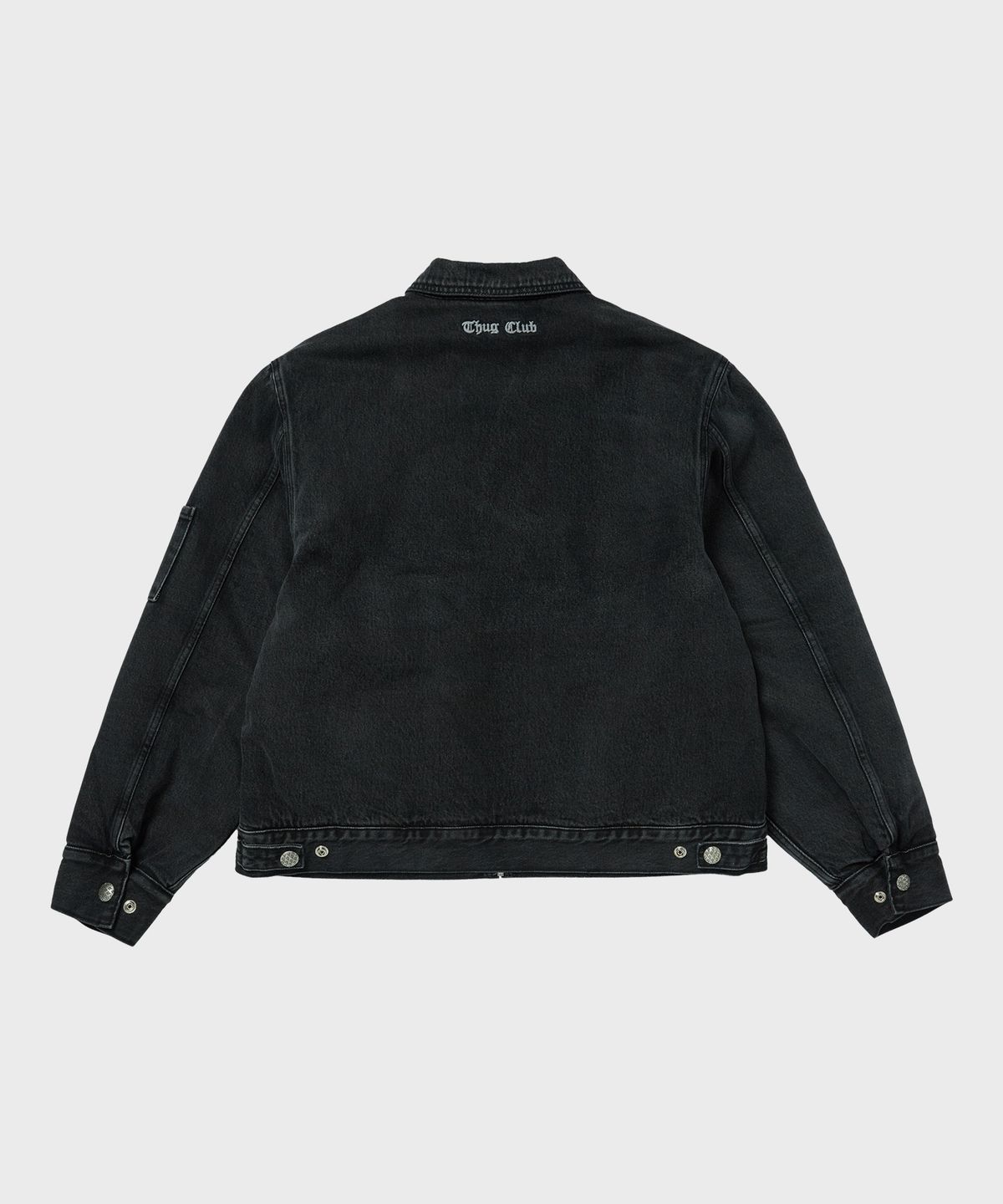 디키즈(DICKIES) X 떠그클럽 워시드 아이젠하워 재킷 Black