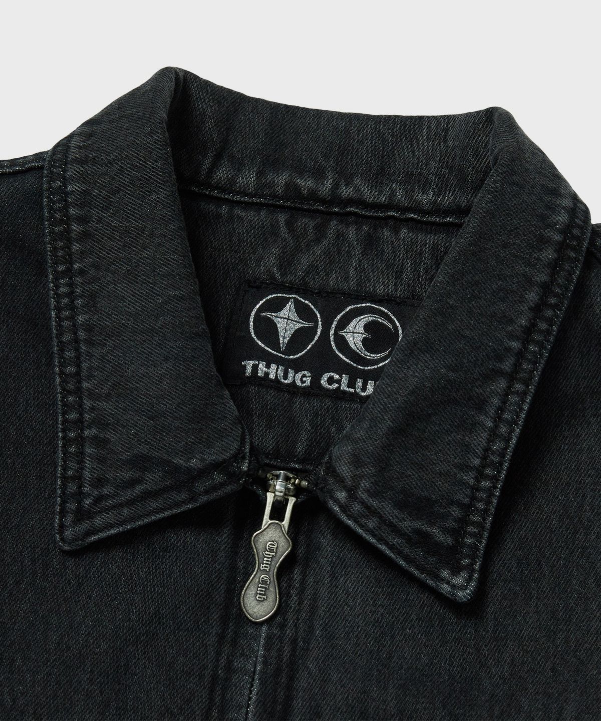 디키즈(DICKIES) X 떠그클럽 워시드 아이젠하워 재킷 Black