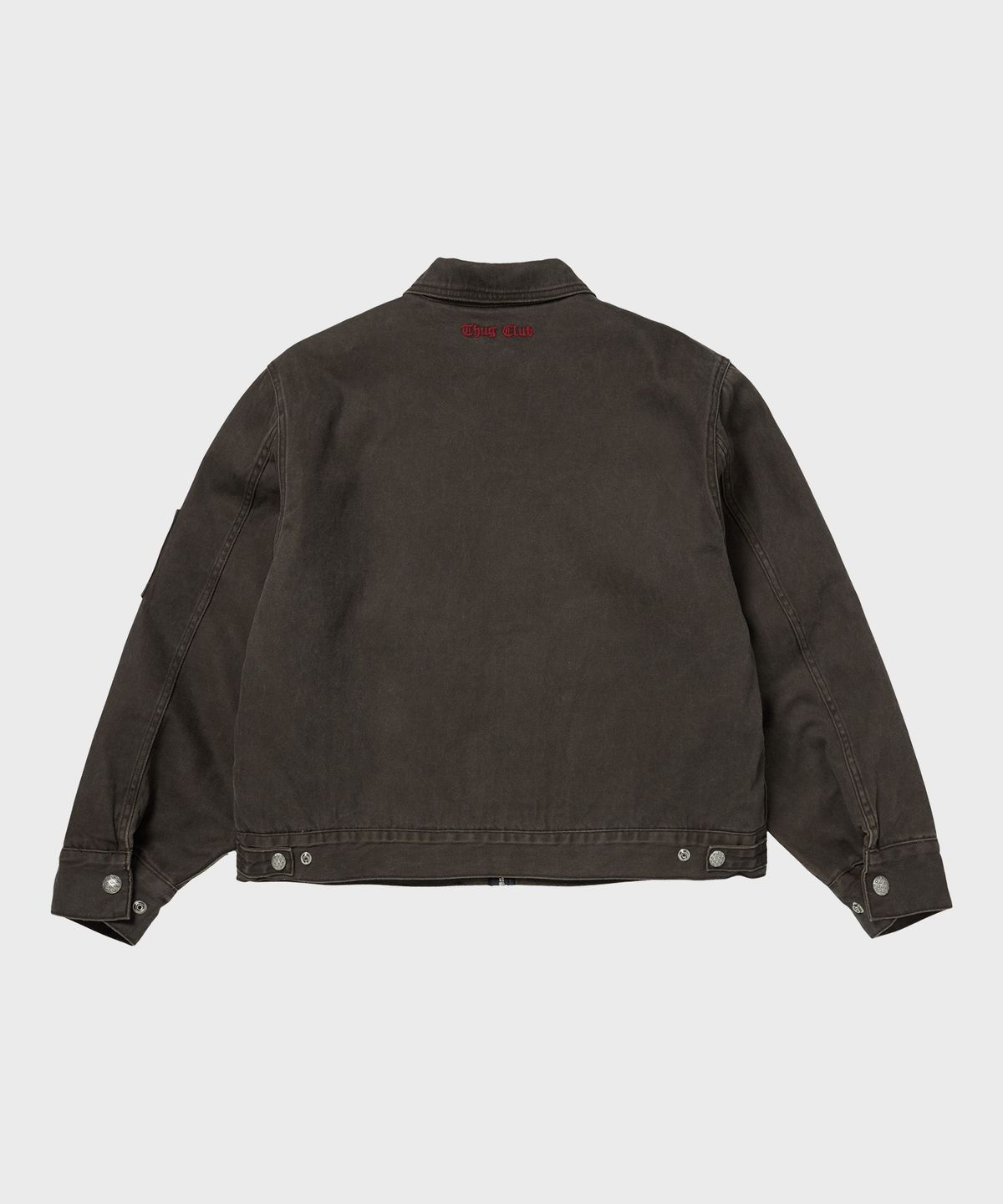 디키즈(DICKIES) X 떠그클럽 워시드 아이젠하워 재킷 Brown
