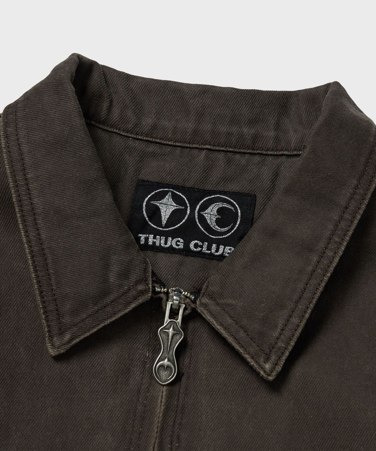 디키즈(DICKIES) X 떠그클럽 워시드 아이젠하워 재킷 Brown