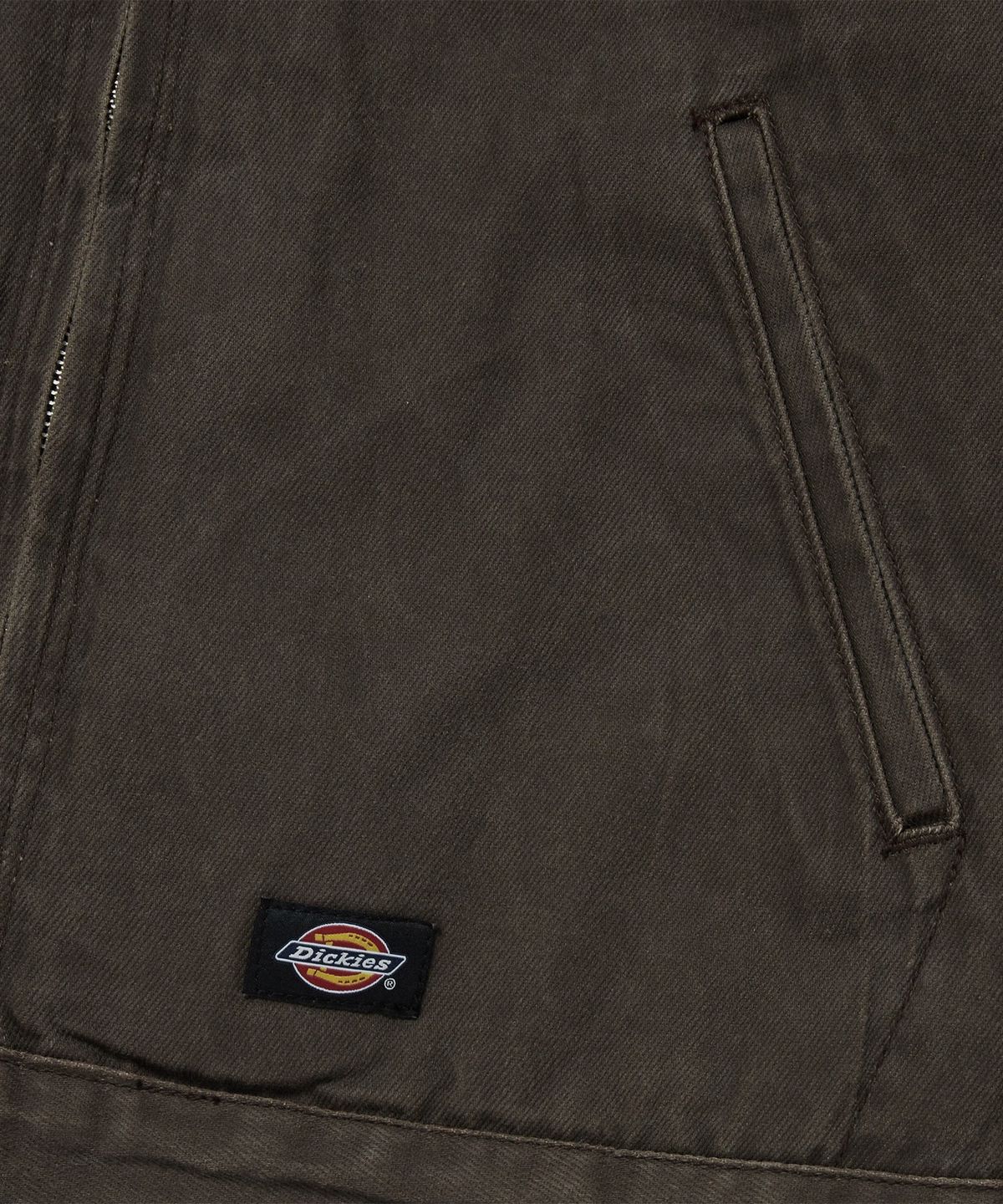 디키즈(DICKIES) X 떠그클럽 워시드 아이젠하워 재킷 Brown