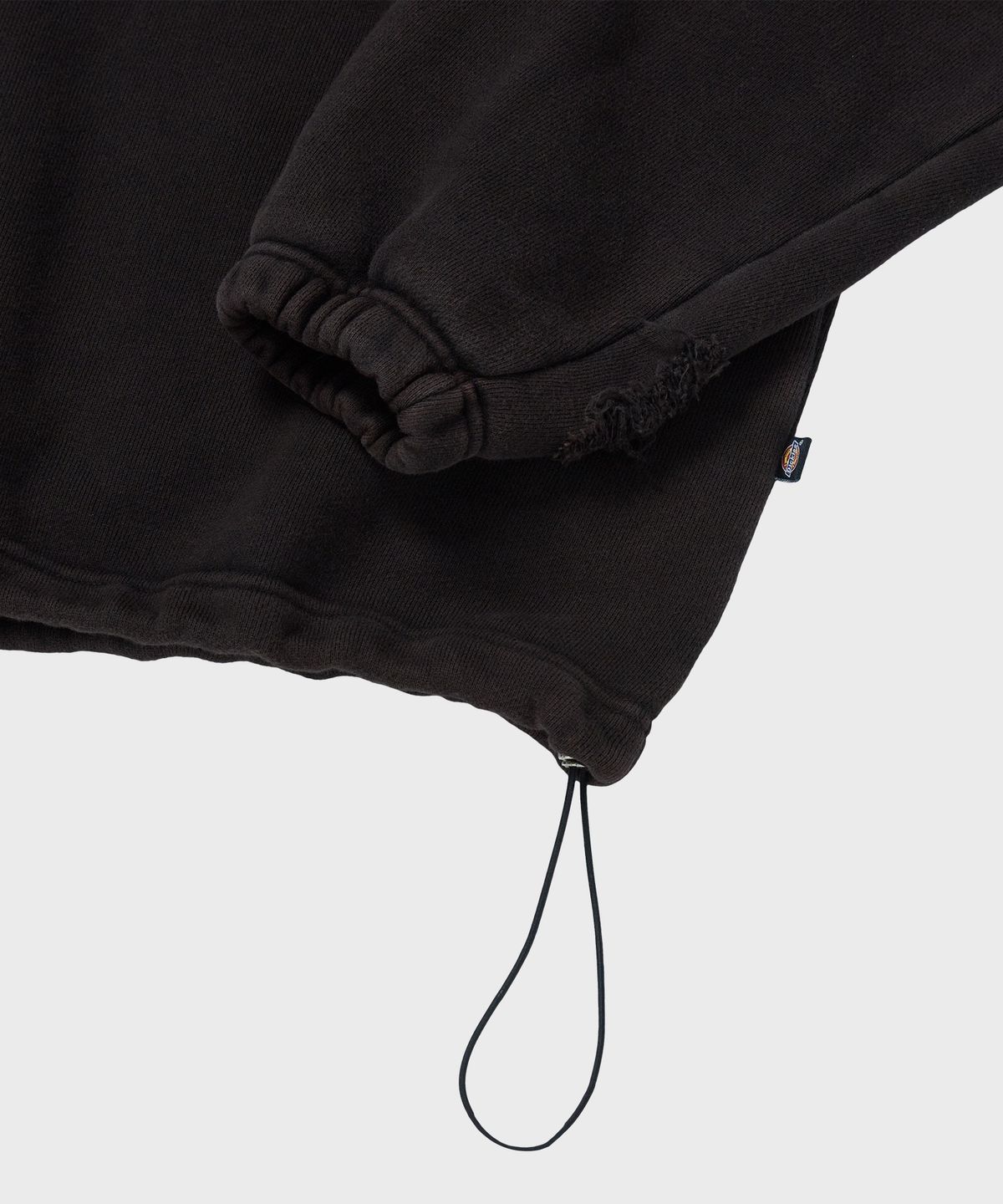 디키즈(DICKIES) X 떠그클럽 후프 후디 Black