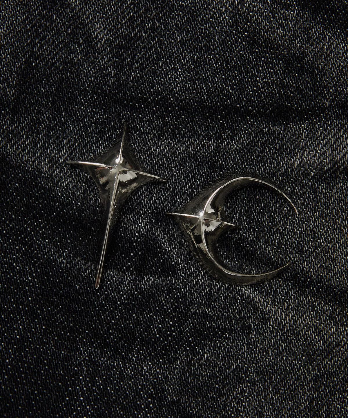 디키즈(DICKIES) X 떠그클럽 더블니 워시드 데님 팬츠 Black