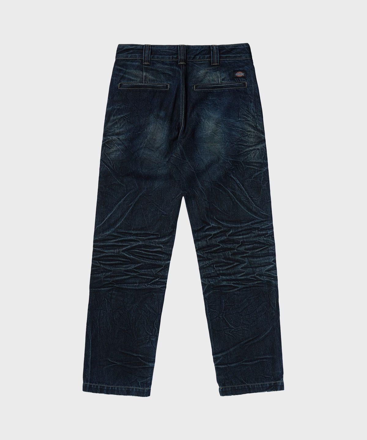 디키즈(DICKIES) X 떠그클럽 워시드 데님 팬츠 Blue
