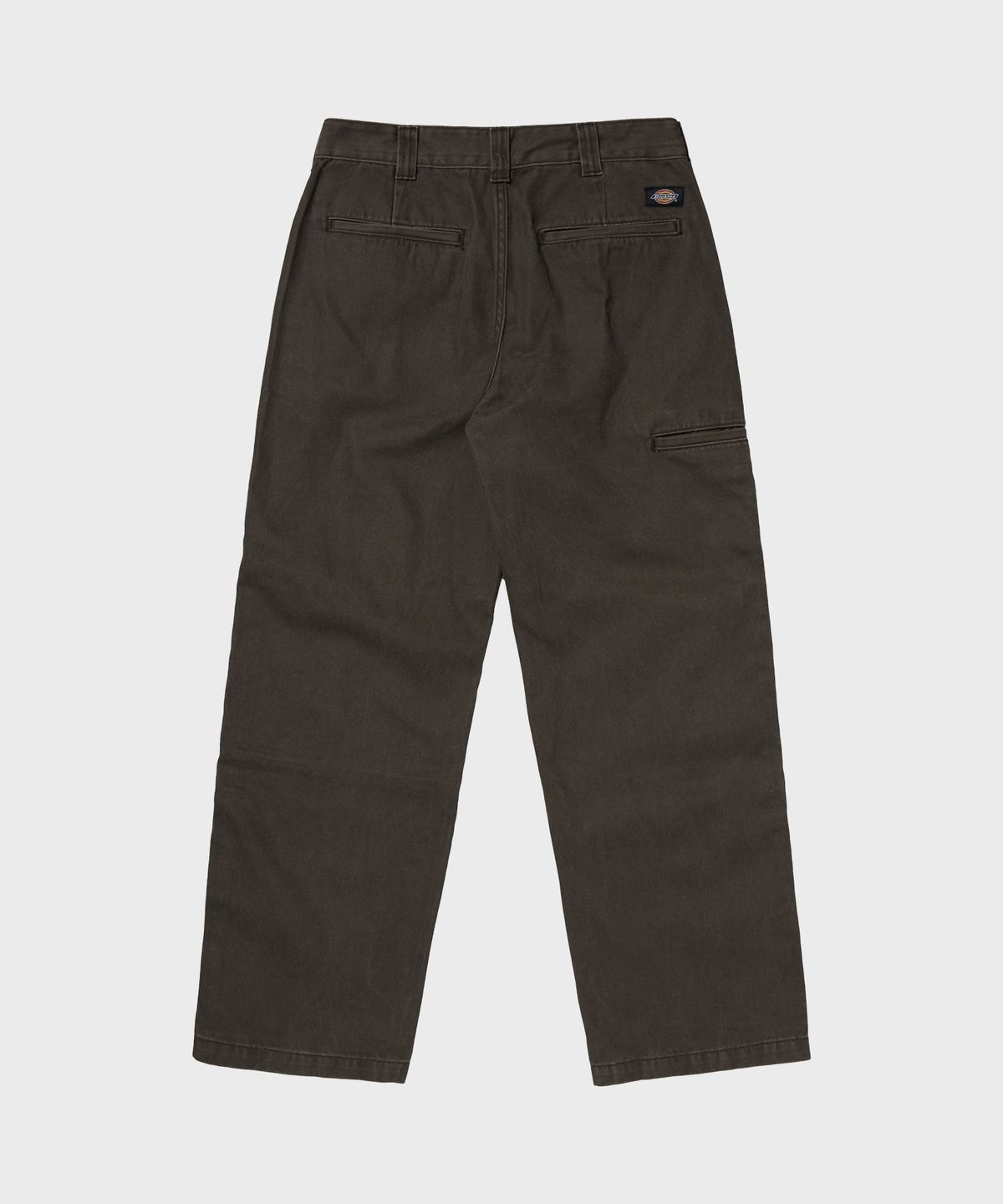 디키즈(DICKIES) X 떠그클럽 크로스 스티치 더블니 팬츠 Brown