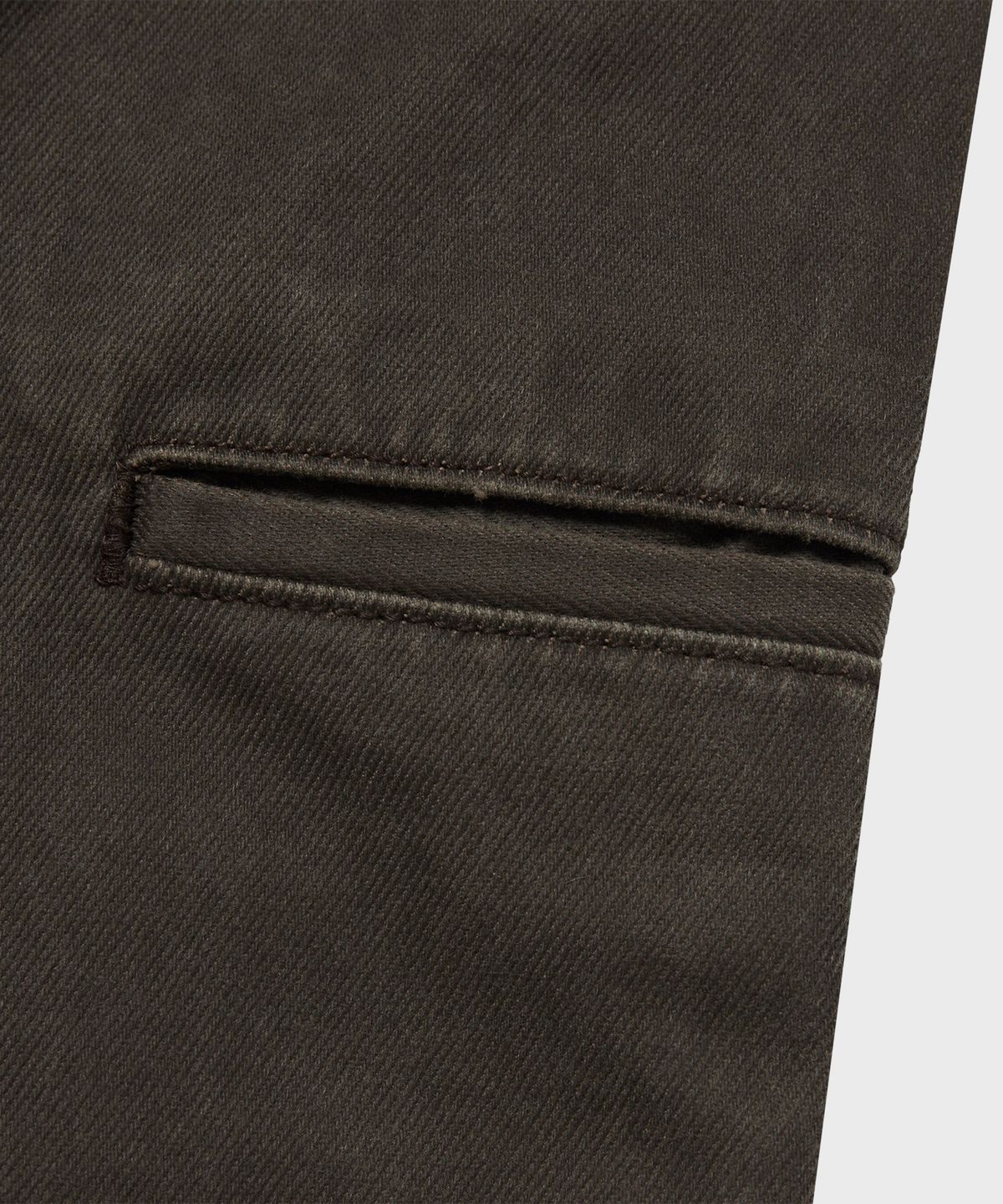 디키즈(DICKIES) X 떠그클럽 크로스 스티치 더블니 팬츠 Brown