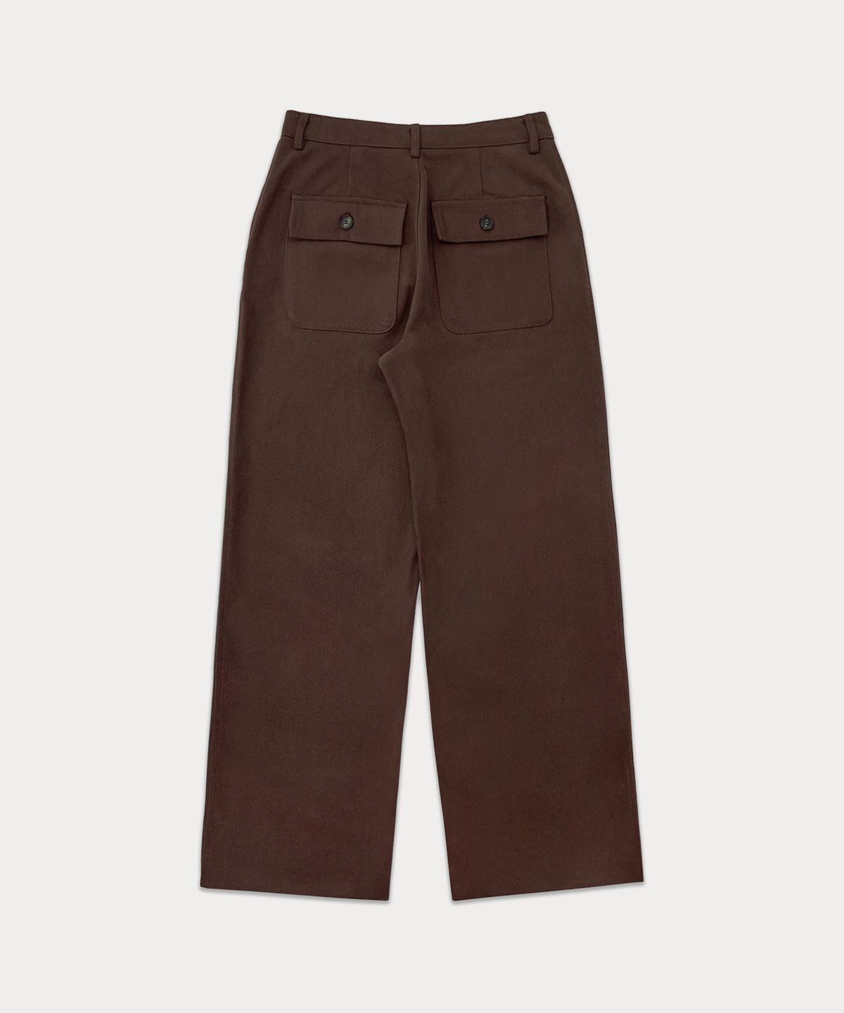 썸웨어버터(SOMEWHEREBUTTER) Purdy Peach Cotton Pants - Burgundy