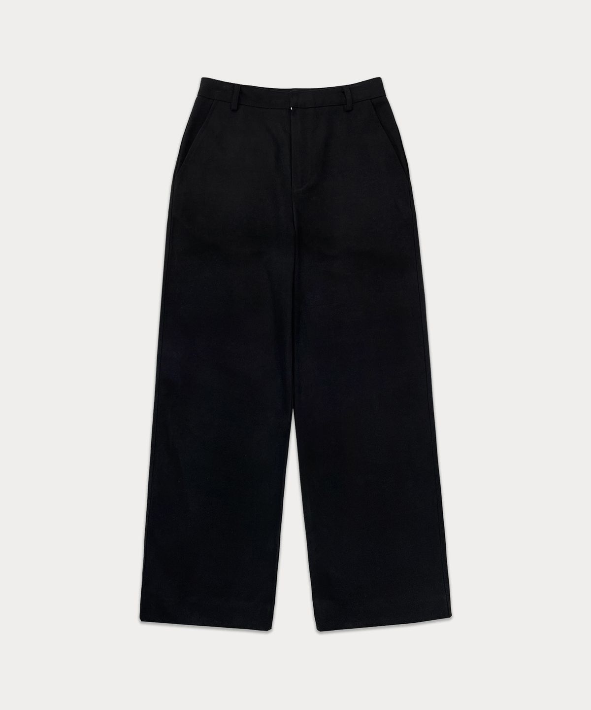 썸웨어버터(SOMEWHEREBUTTER) Purdy Peach Cotton Pants - Black