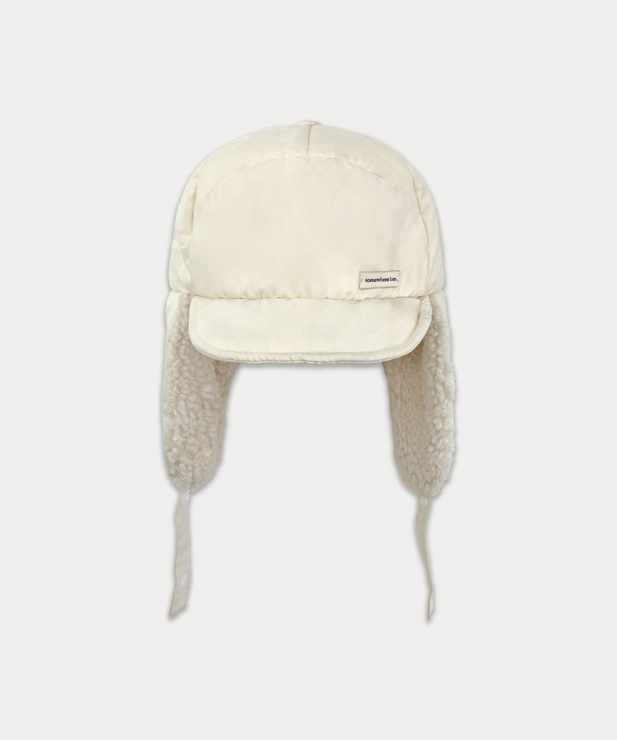 썸웨어버터(SOMEWHEREBUTTER) Teddy Tropper Hat - 3Color