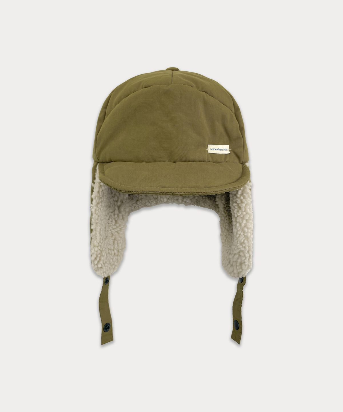 썸웨어버터(SOMEWHEREBUTTER) Teddy Tropper Hat - 3Color