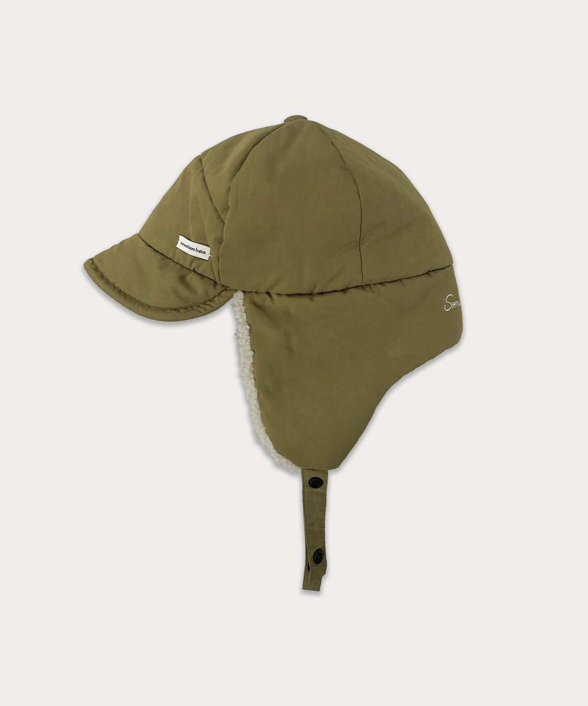 썸웨어버터(SOMEWHEREBUTTER) Teddy Tropper Hat - 3Color