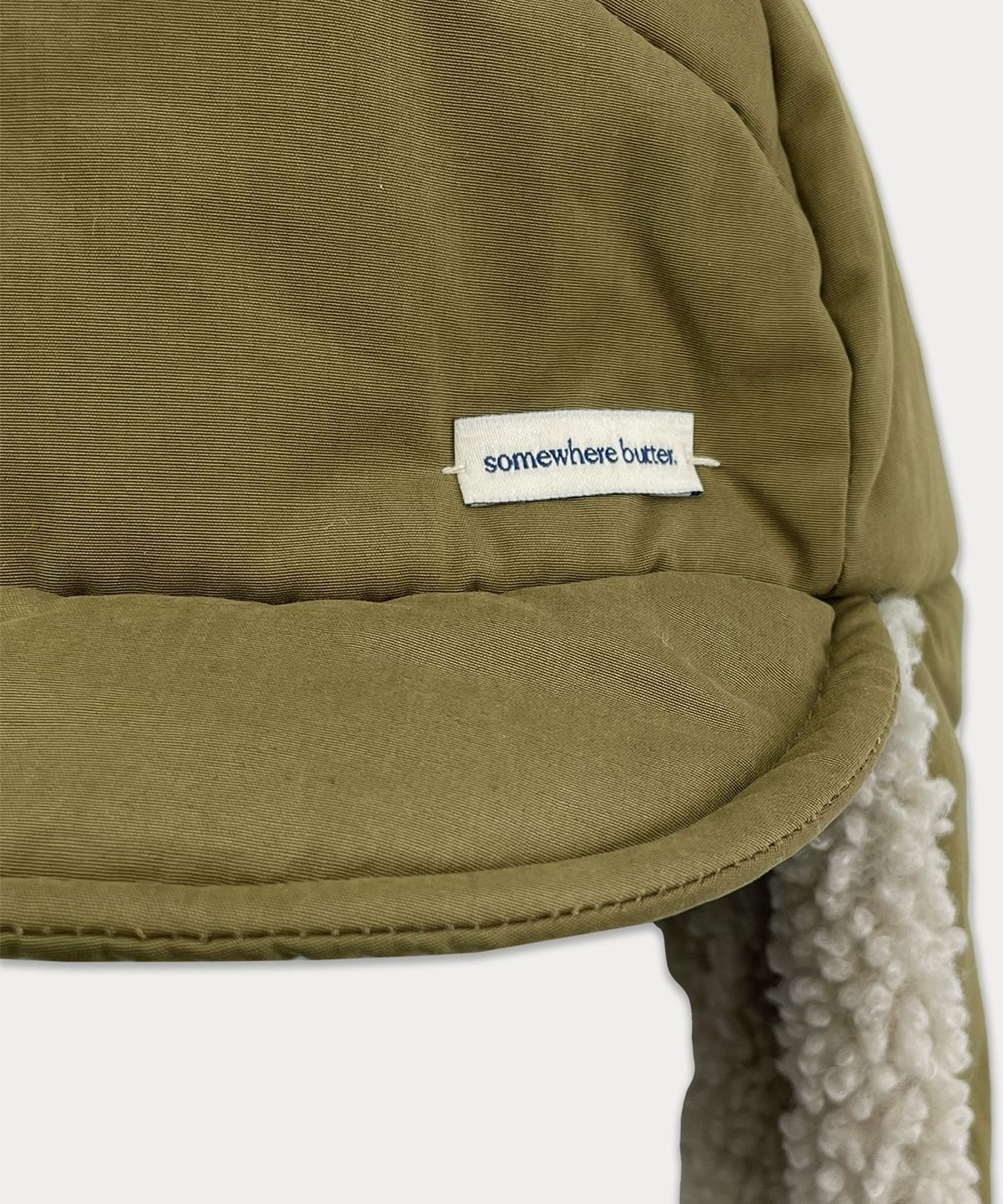 썸웨어버터(SOMEWHEREBUTTER) Teddy Tropper Hat - 3Color