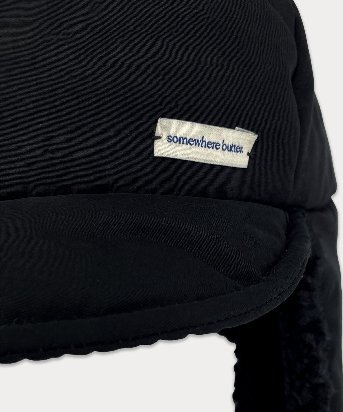 썸웨어버터(SOMEWHEREBUTTER) Teddy Tropper Hat - 3Color