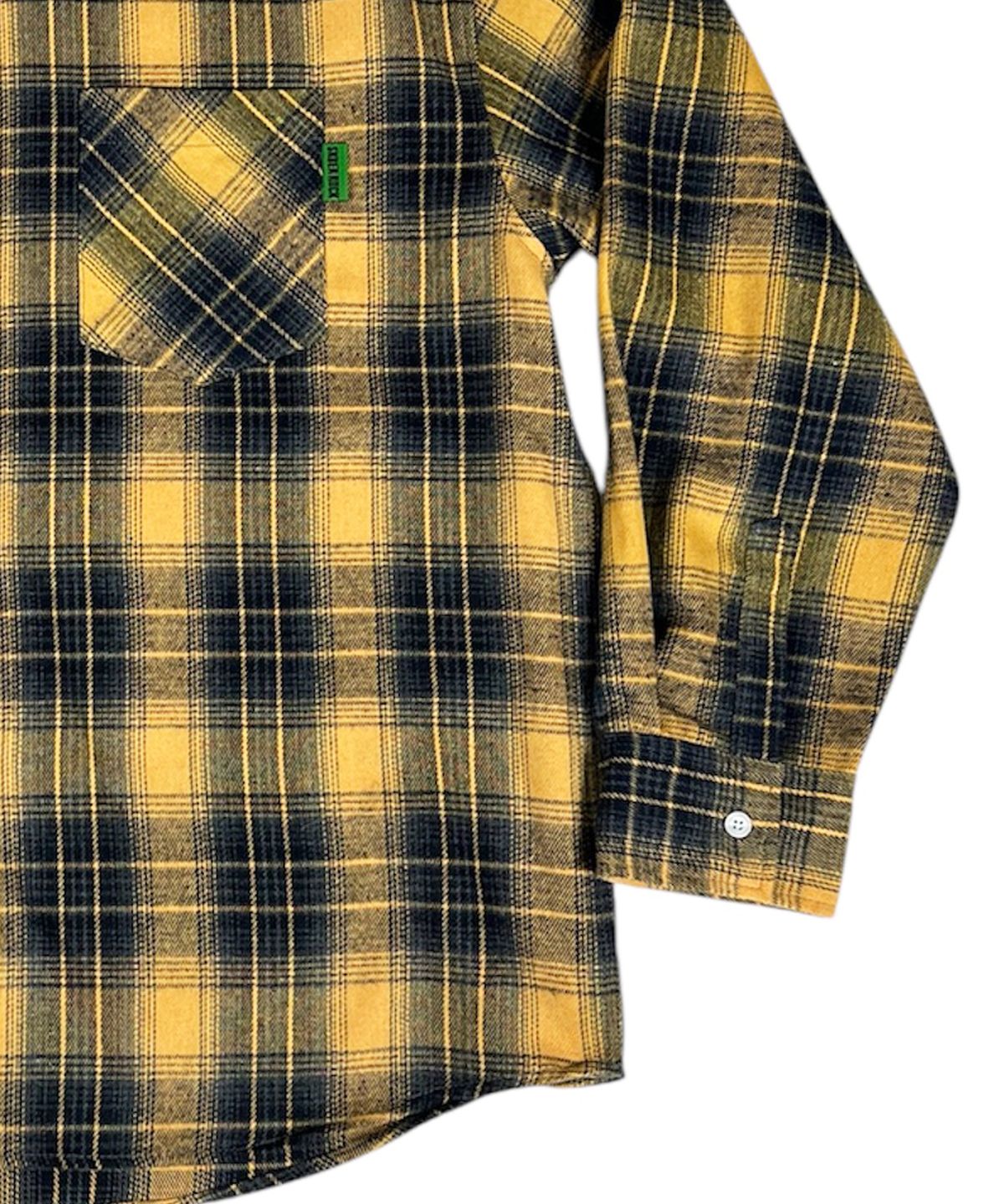 스케이터락(SK8ER ROCK) Vintage Tartan Check Shirt ((mustard))