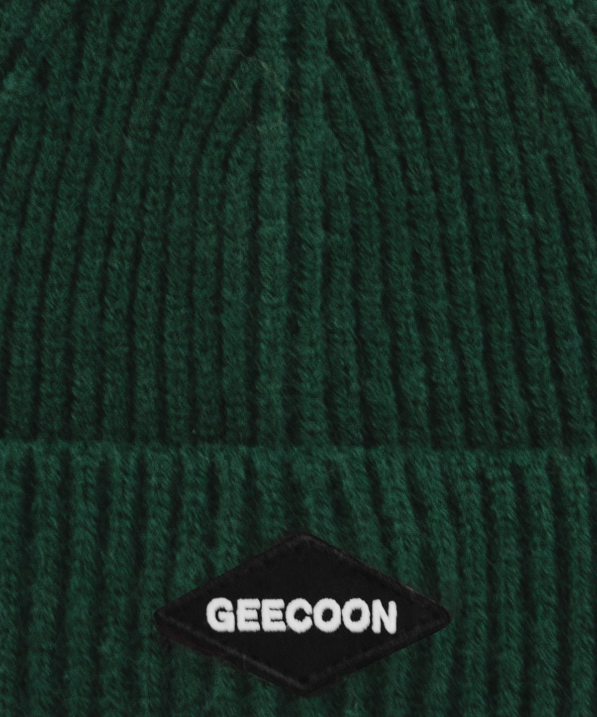 지쿤(GEECOON) 로고패치 숏비니 GEE247-005 그린